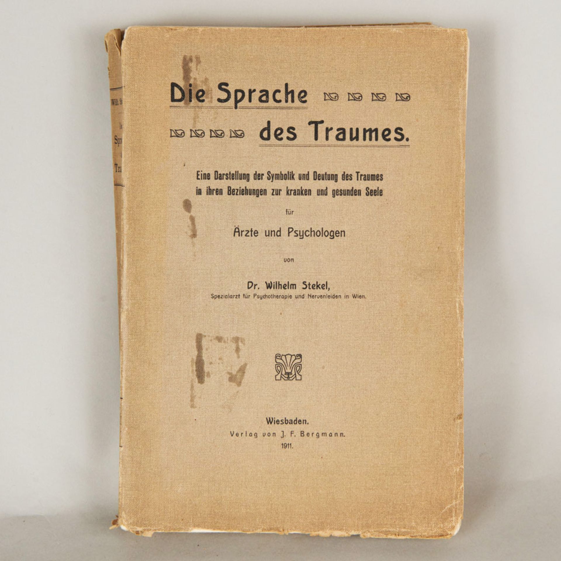 Dr. Wilhelm Stekel, Die Sprache des Traumes