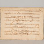 Music manuscript