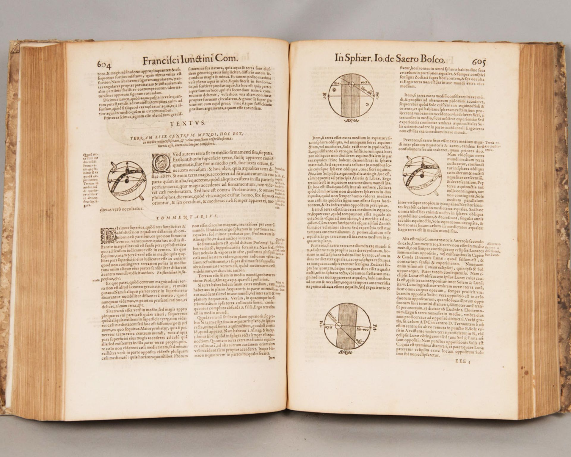 Speculum Astrologiae Comprehendens commentaria in theoriccas planetarum by Ioannis de Sacro bosco Ge - Image 4 of 4
