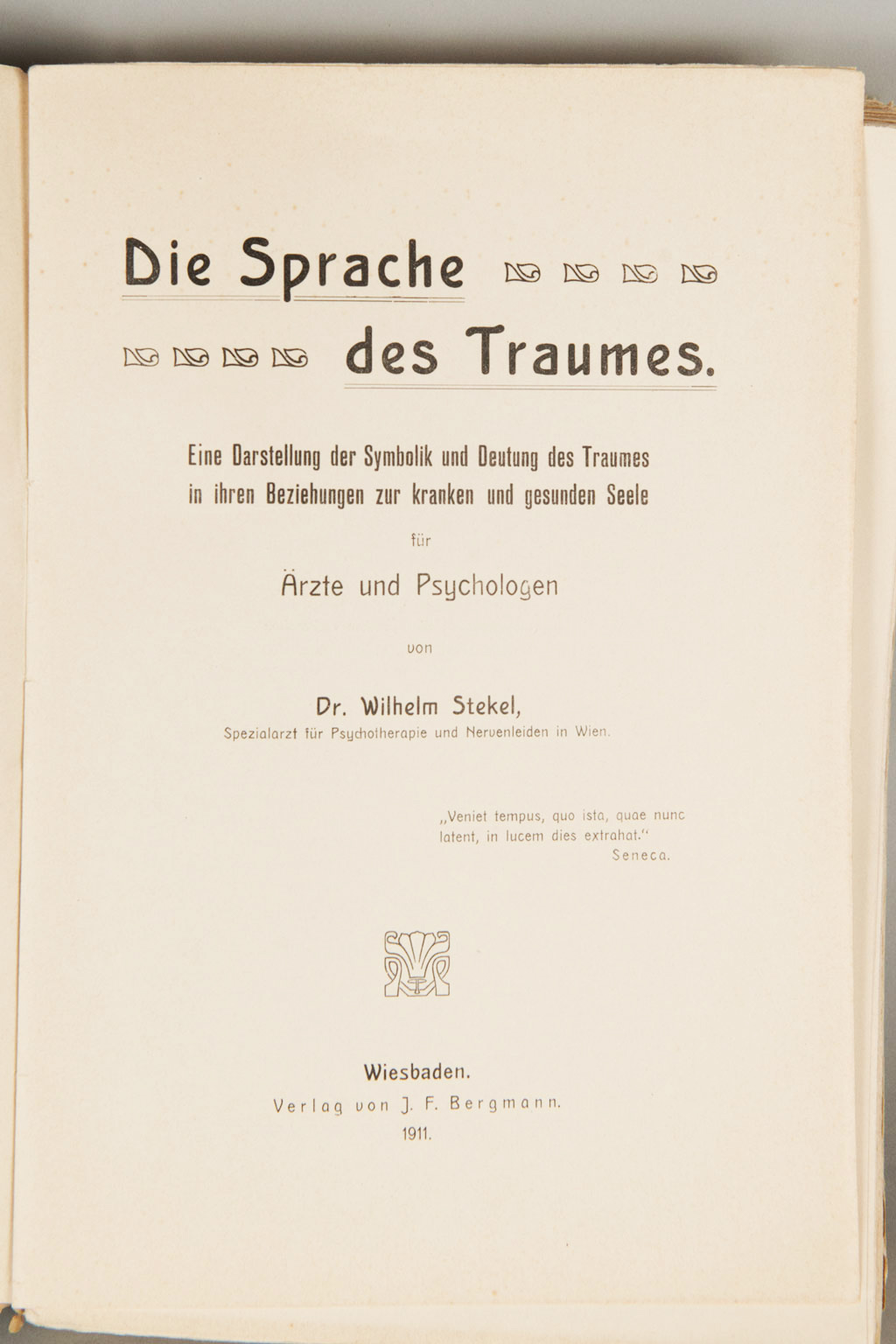 Dr. Wilhelm Stekel, Die Sprache des Traumes - Image 2 of 2