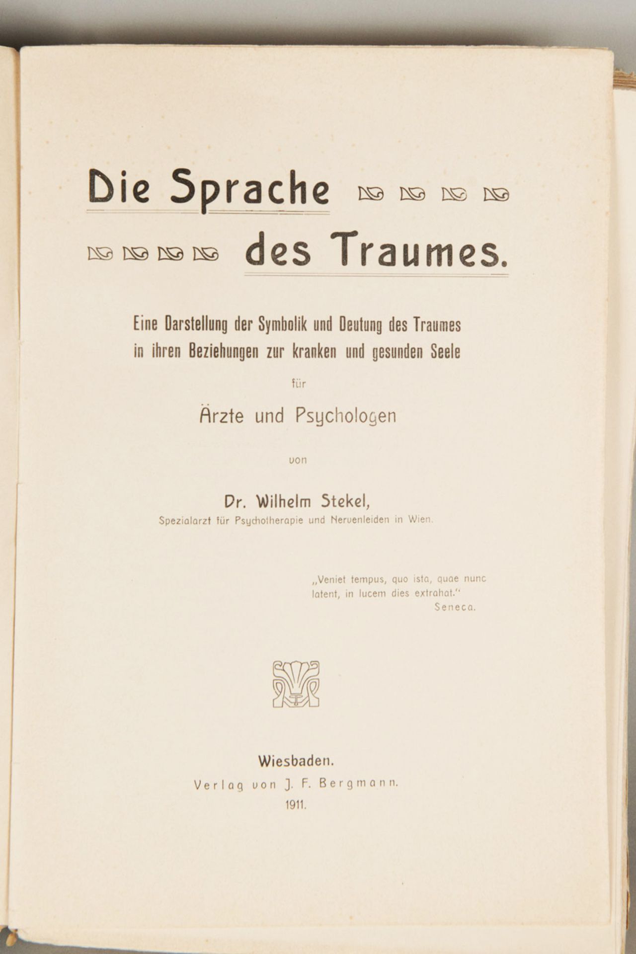 Dr. Wilhelm Stekel, Die Sprache des Traumes - Bild 2 aus 2