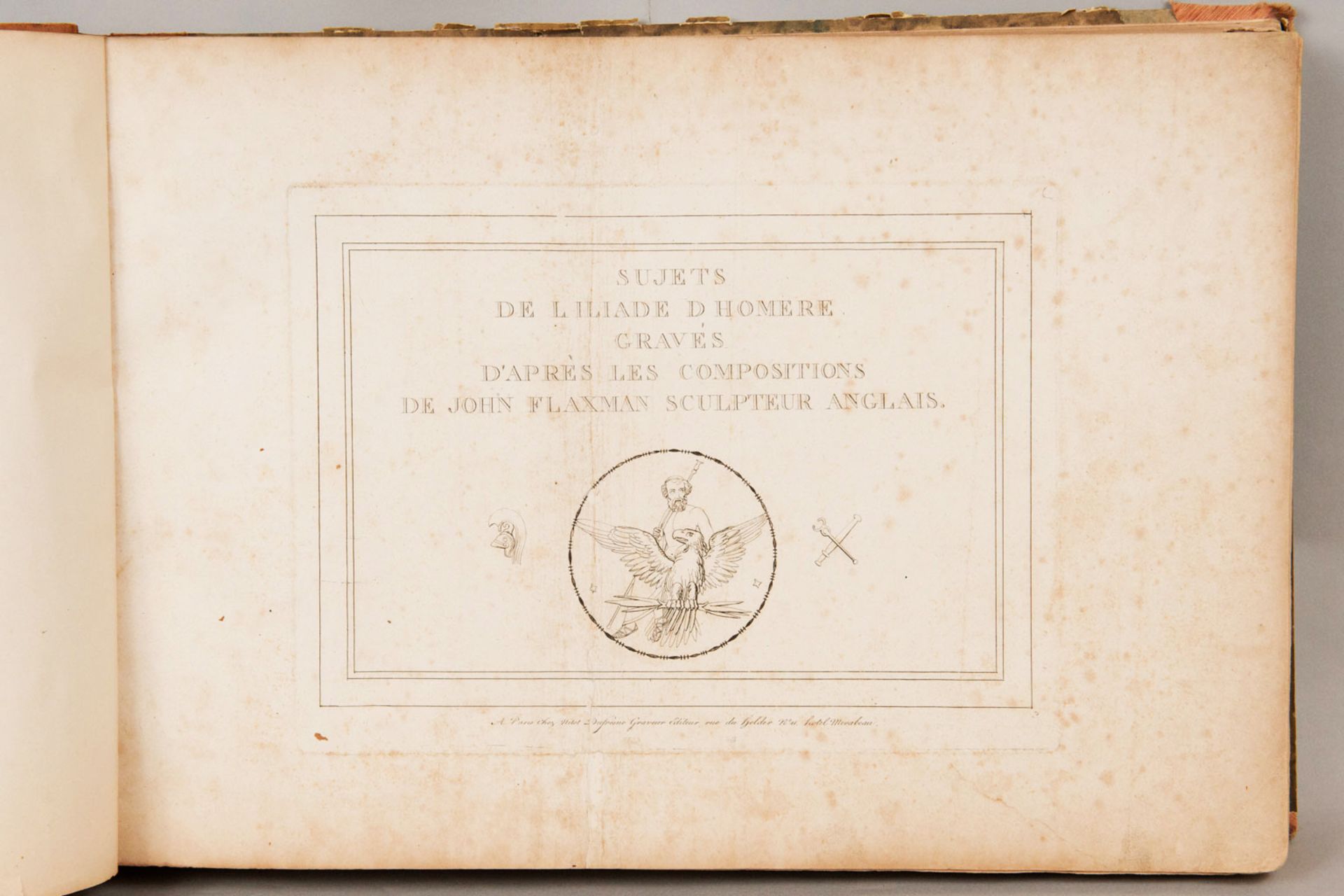 John Flaxman (1755-1826), L’Iliade d’Homer - Bild 2 aus 3