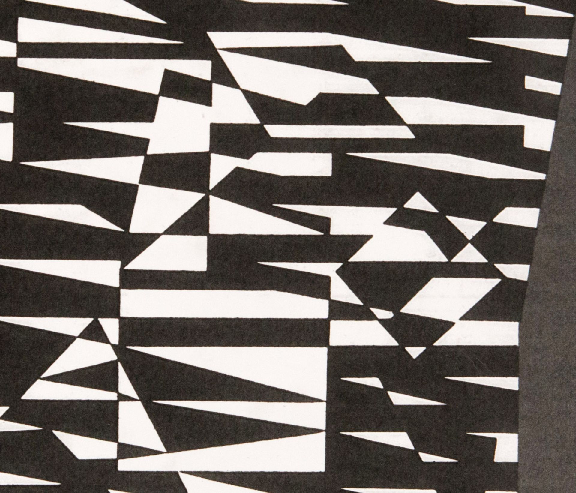 Victor Vasarely (1906-1997)-graphic - Image 2 of 2