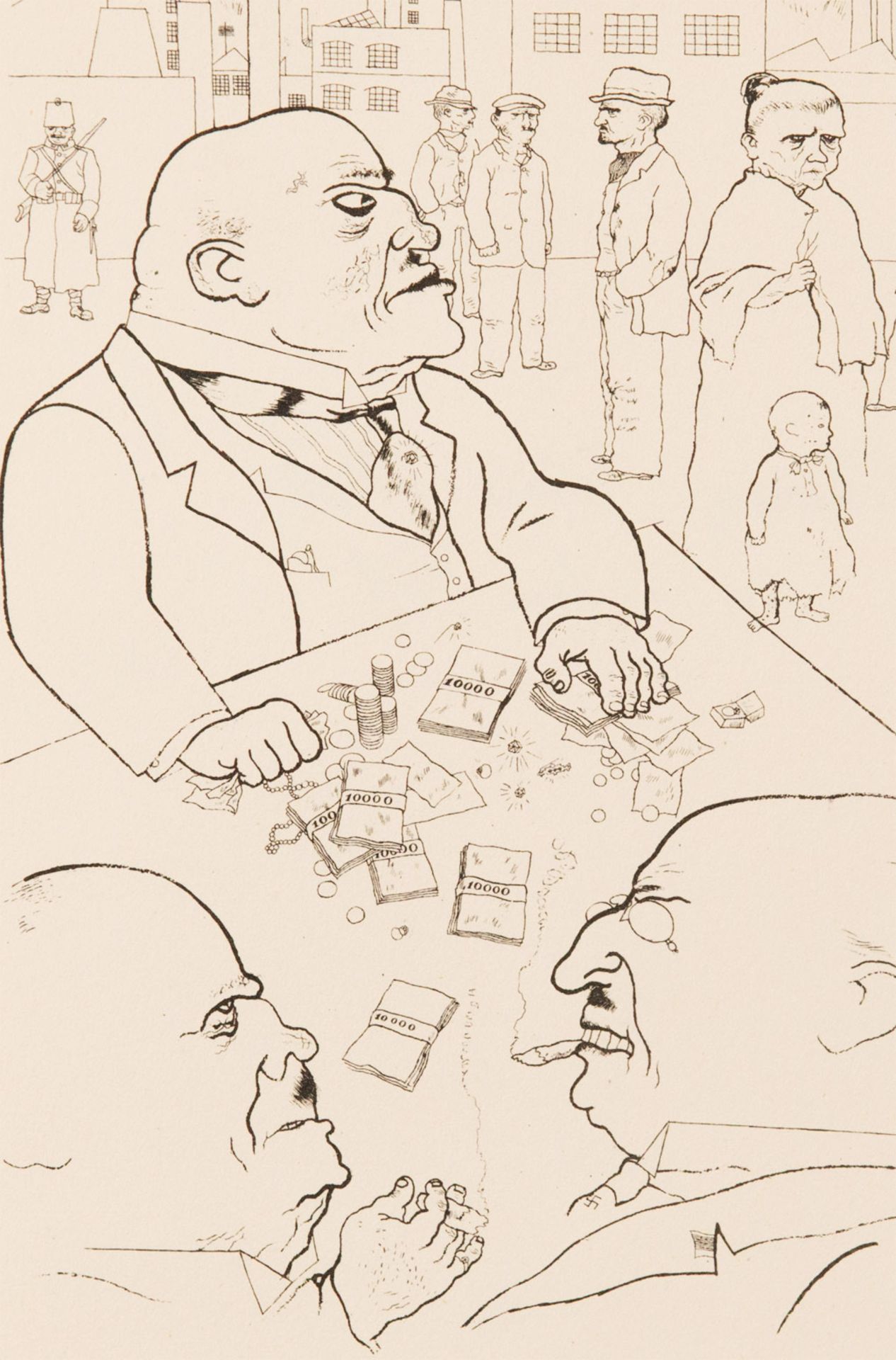 George Grosz (1893-1959)-graphic - Image 2 of 2