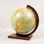 Räths Terrestrial globe