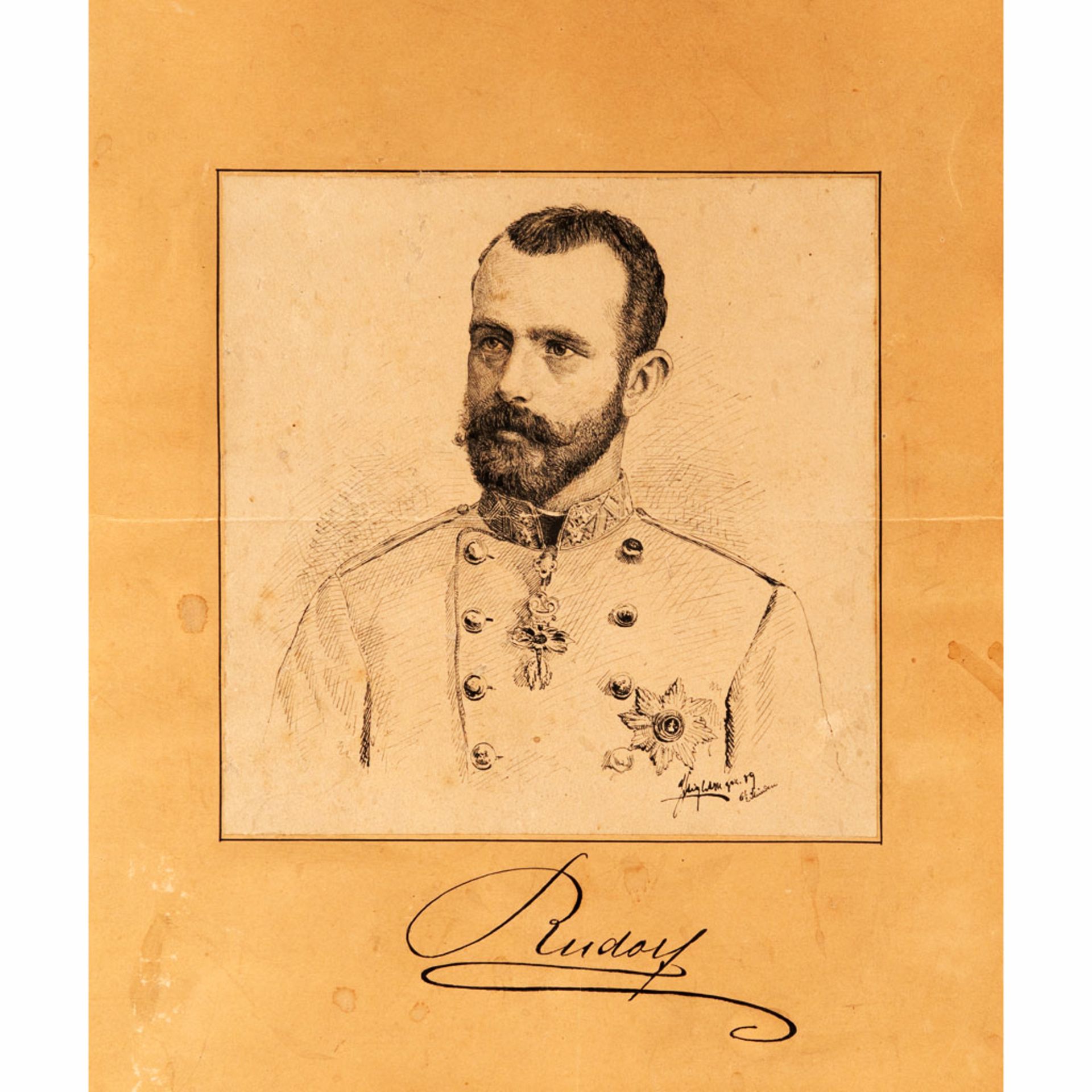 Imperial Austrian Portraitist 19th Century