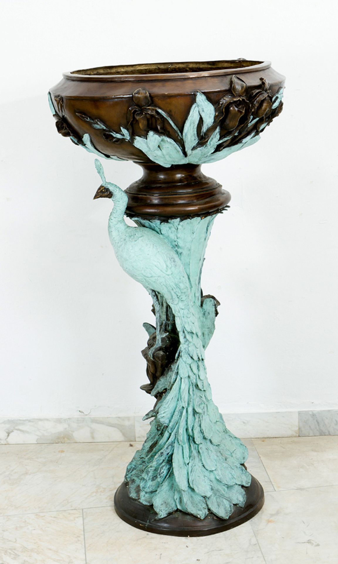 Large bronze fountain