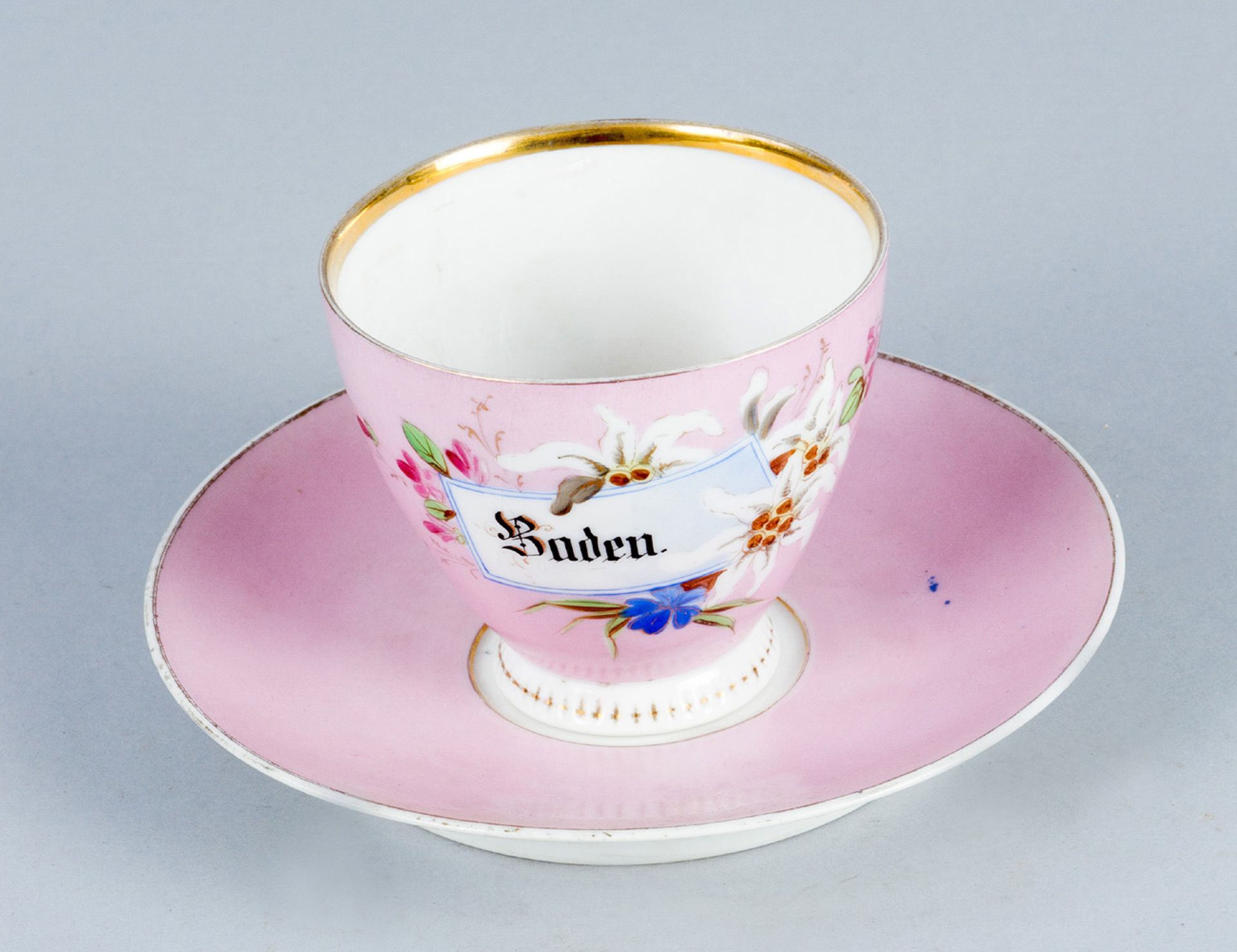 Baden by Vienna porcelain cup - Image 2 of 3