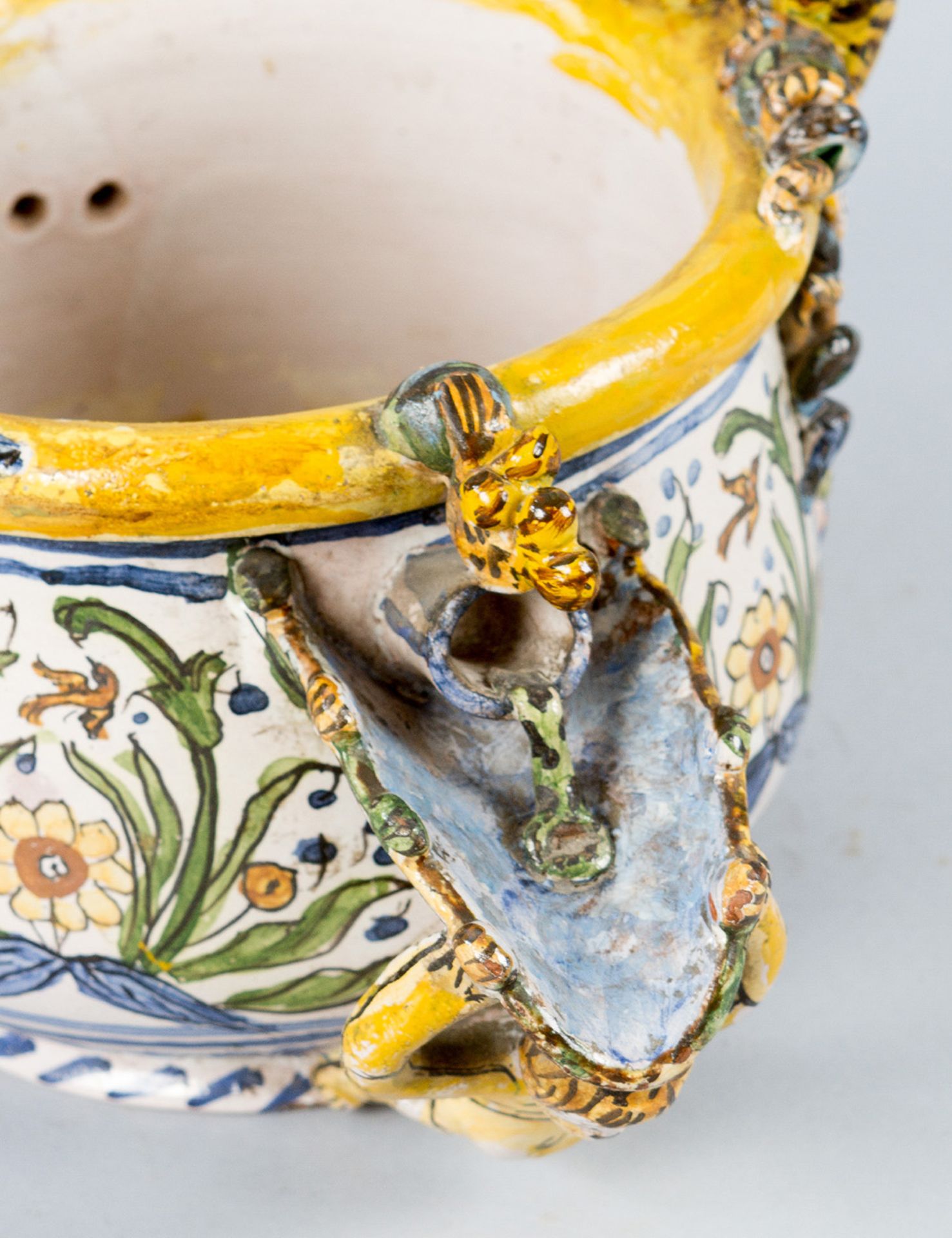 Italian Majolica jug bowl - Image 3 of 3