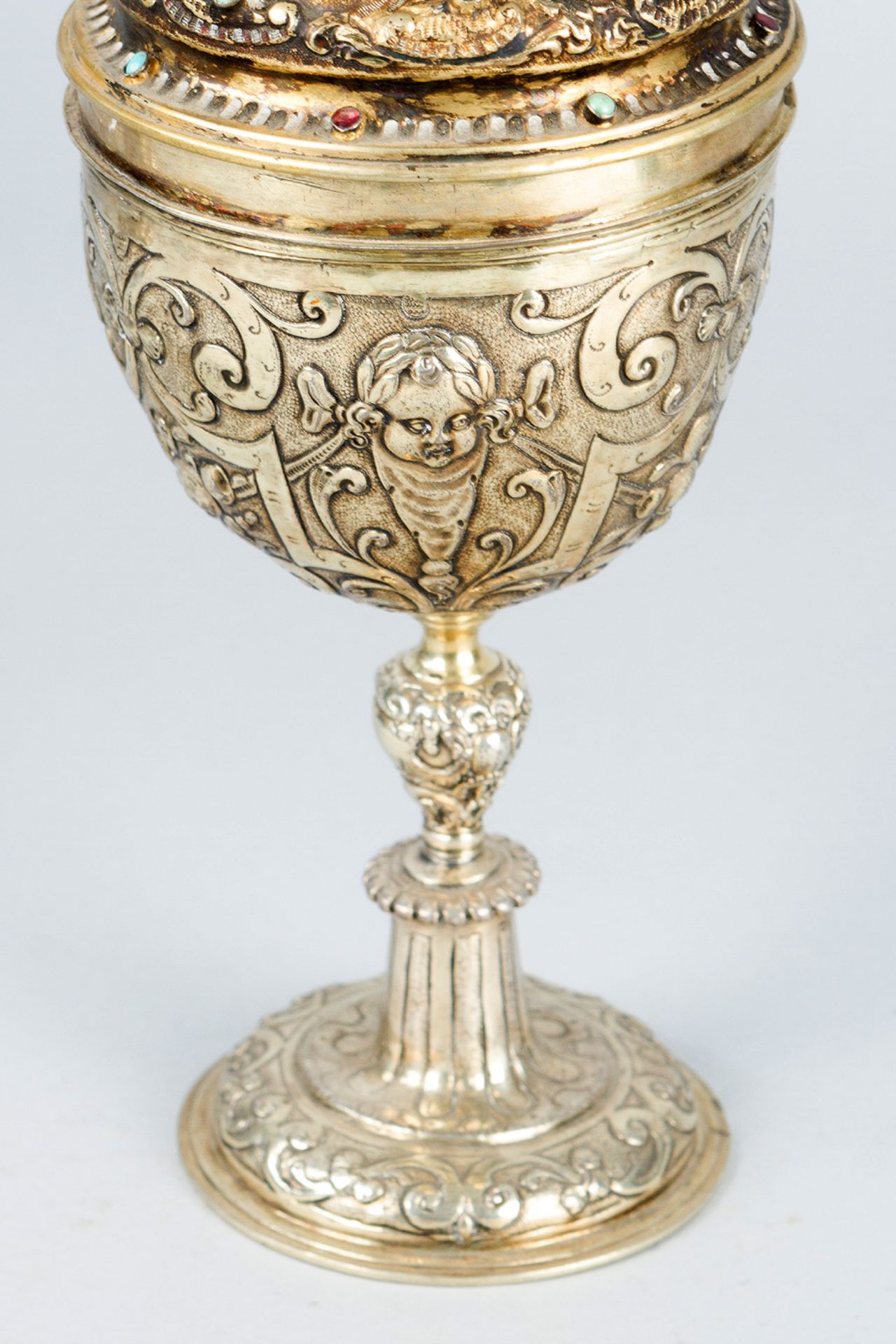 A German Transylvanian silver goblet - Image 3 of 3