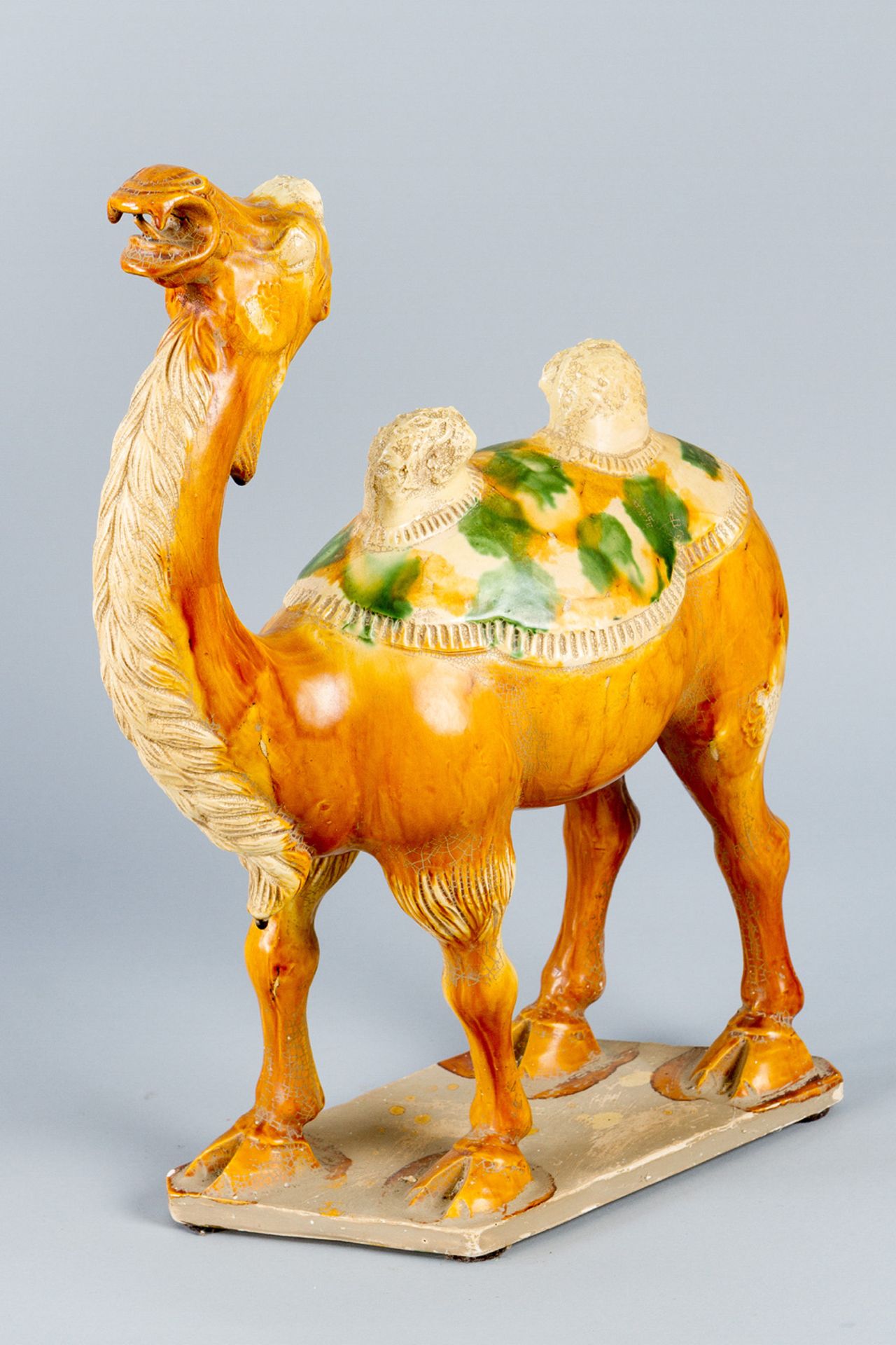 Chinese pair of ceramic dromedaries - Image 3 of 3