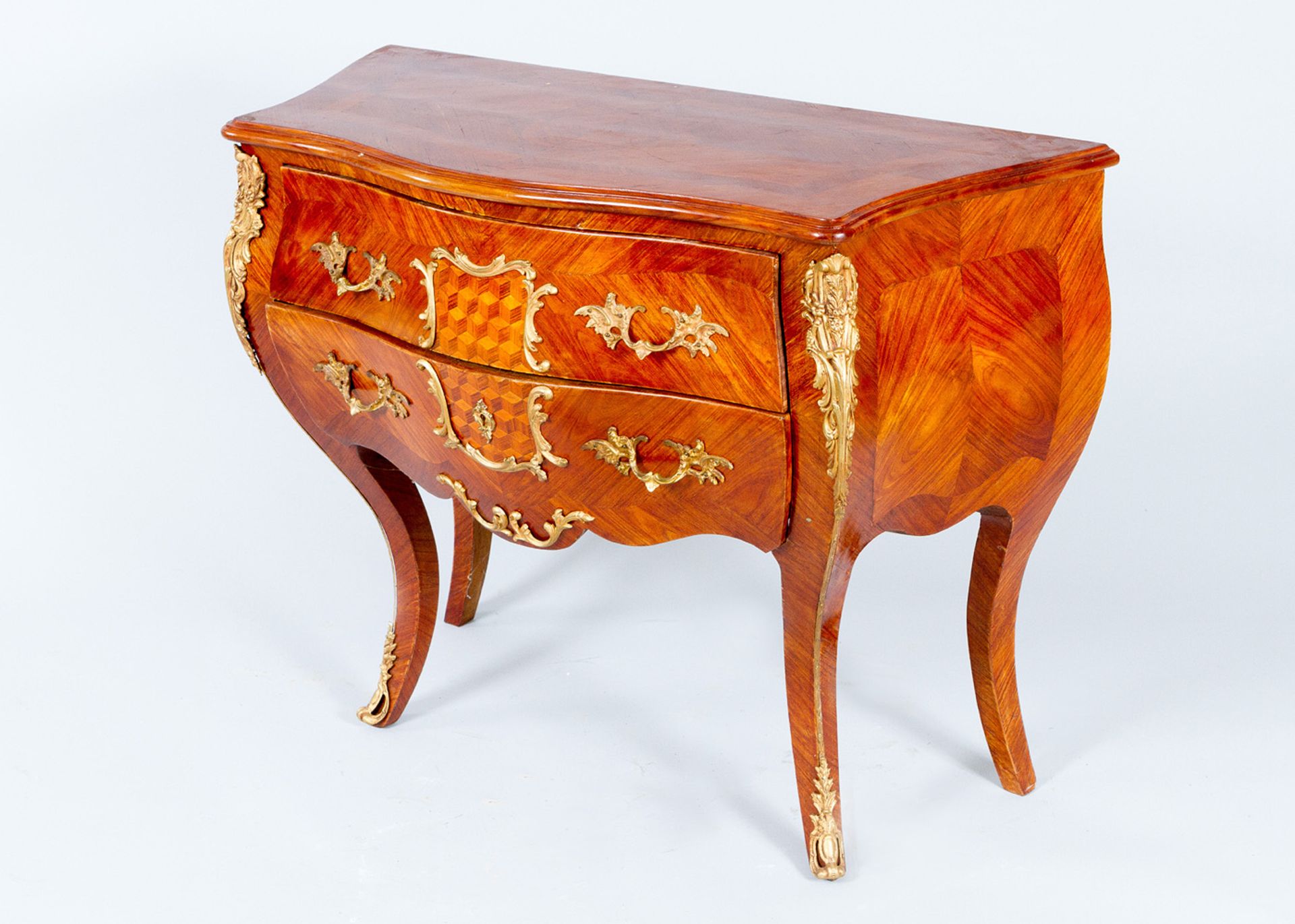 Pair of French commodes - Image 3 of 3