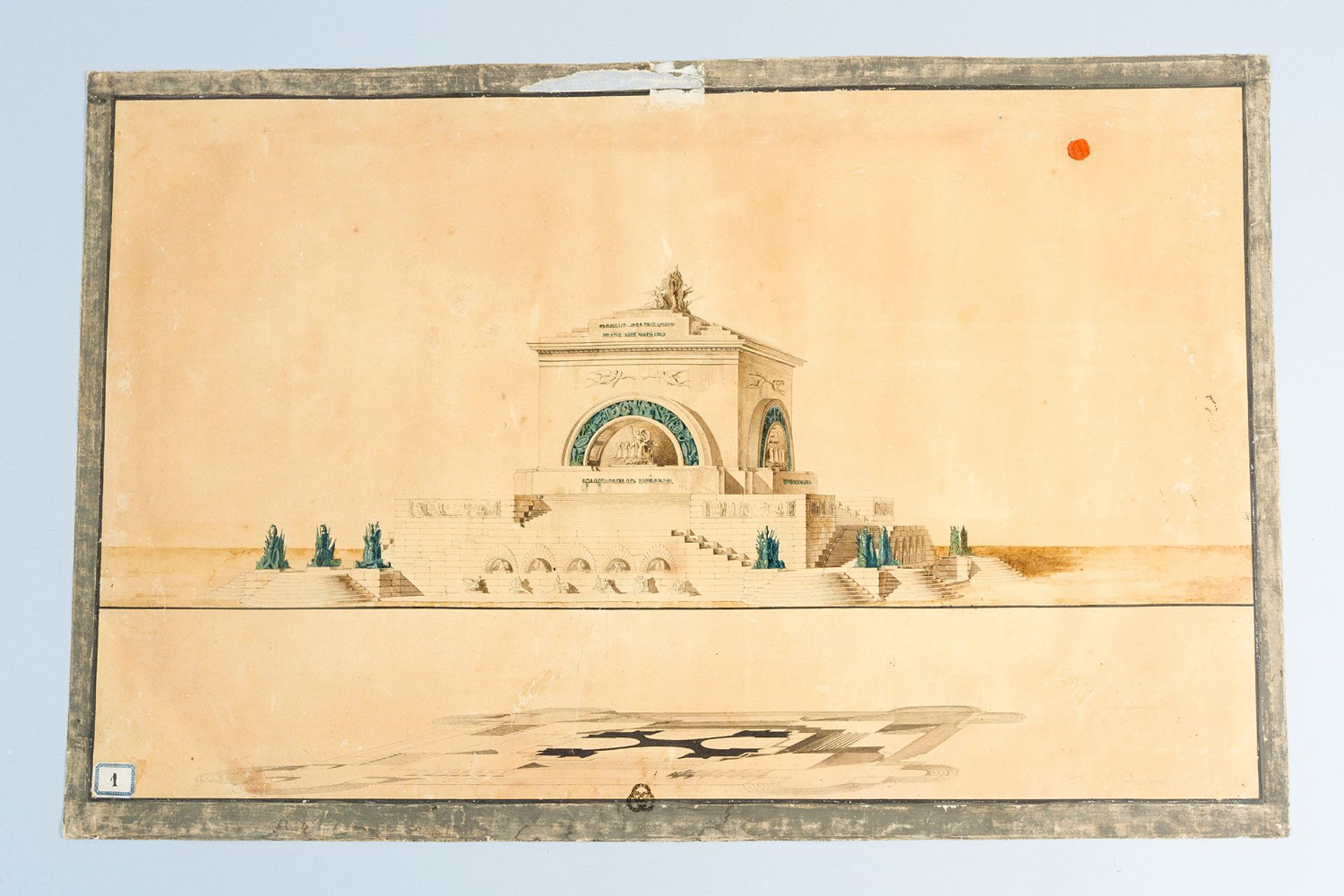 Architectural study early 19th Century