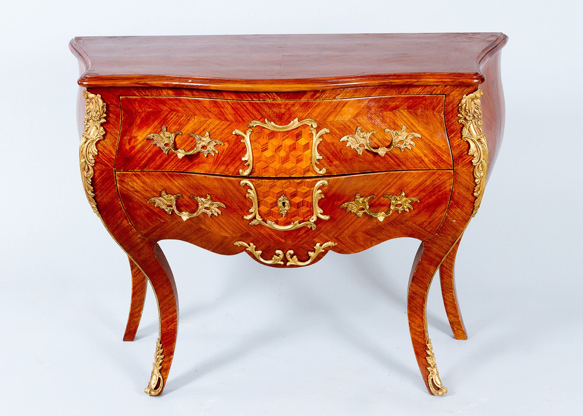Pair of French commodes - Image 2 of 3