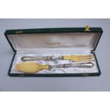 Spoon and Folk set with I. Parts in box