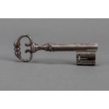 Iron forged key 15cm, S shaped. 16Cm