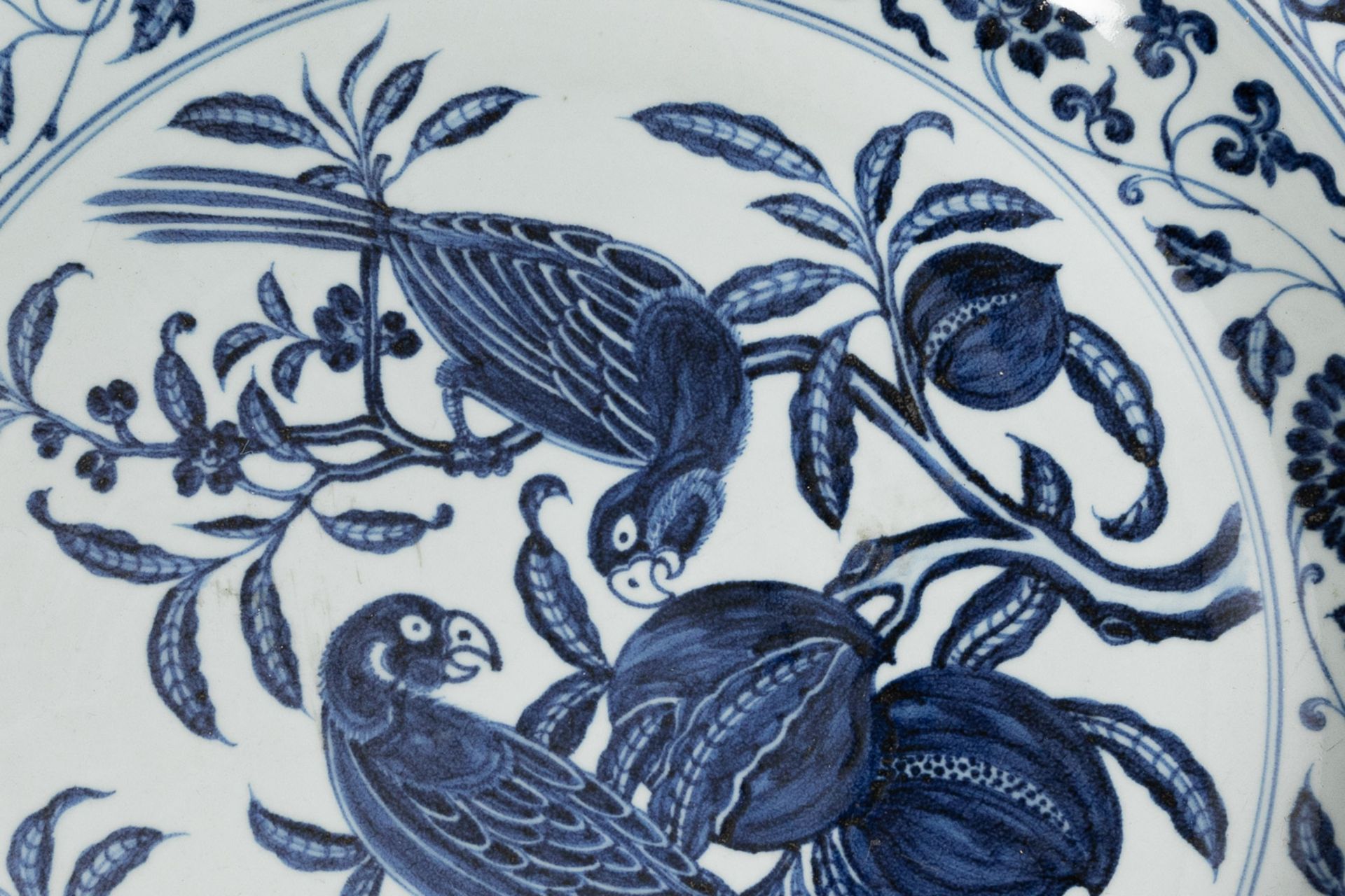 Blue and white Chinese porcelain - Image 3 of 3