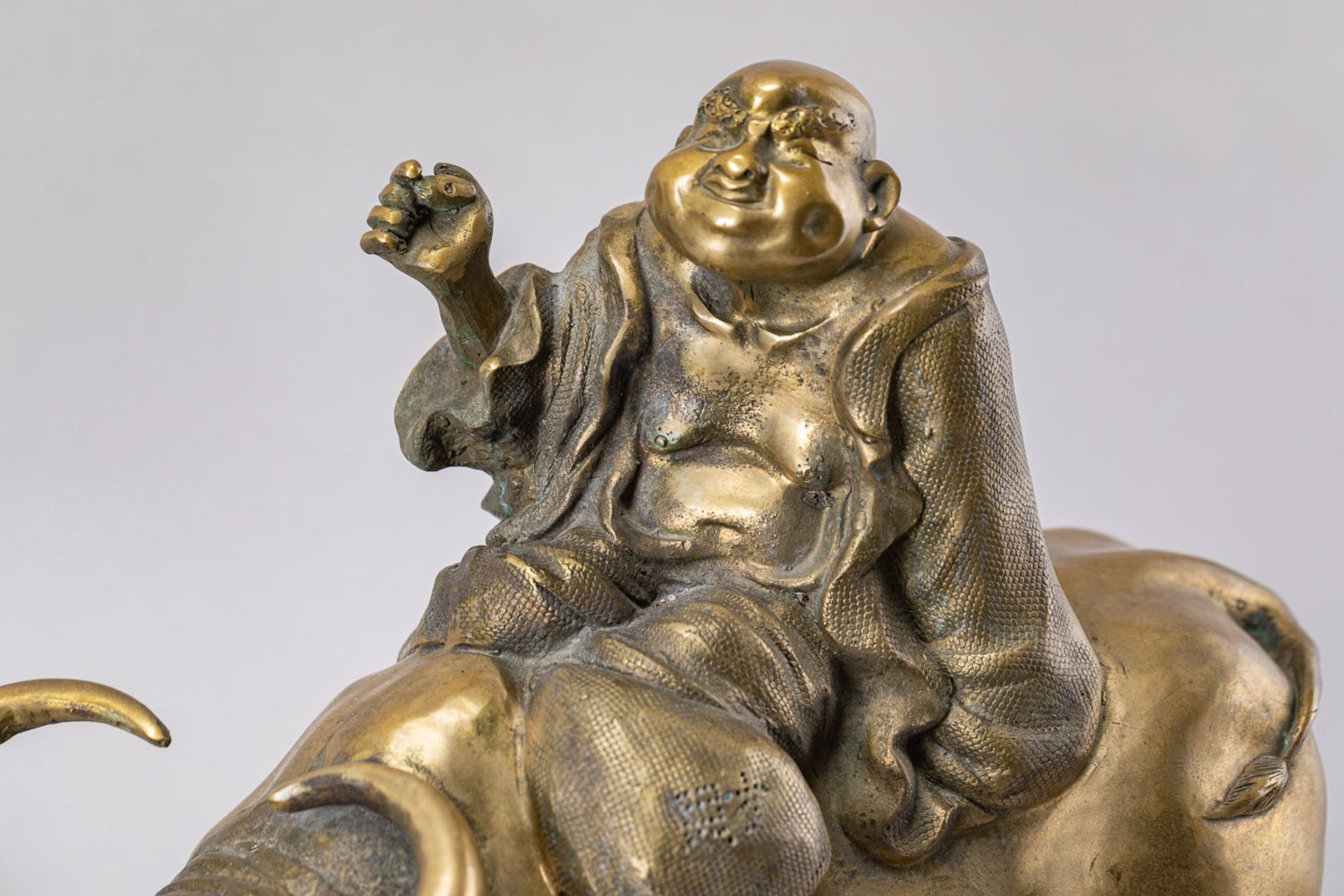 Chinese Bronze sculpture - Image 2 of 3
