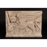 Venetian lion plinth