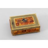 Amber Art Deco box