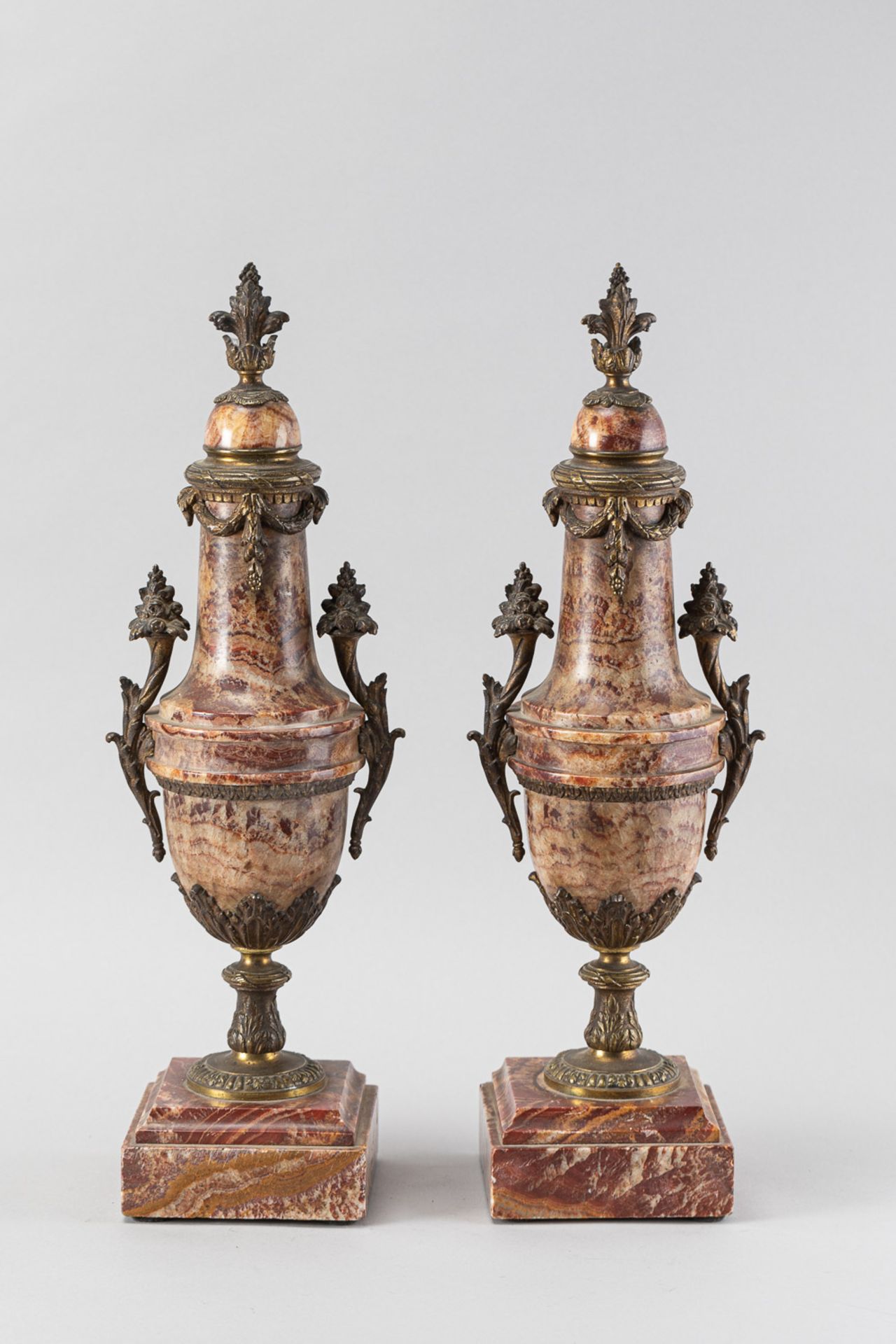 Pair of French salon stands