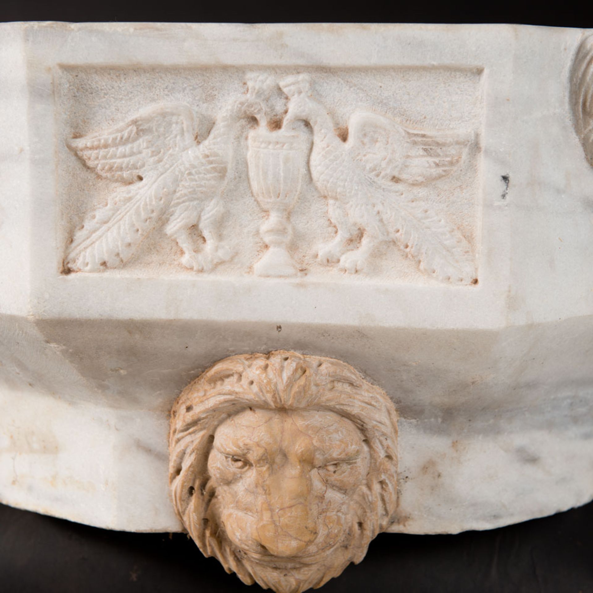 Italian marble basin - Image 3 of 3
