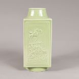 Chinese celadon porcelain vase