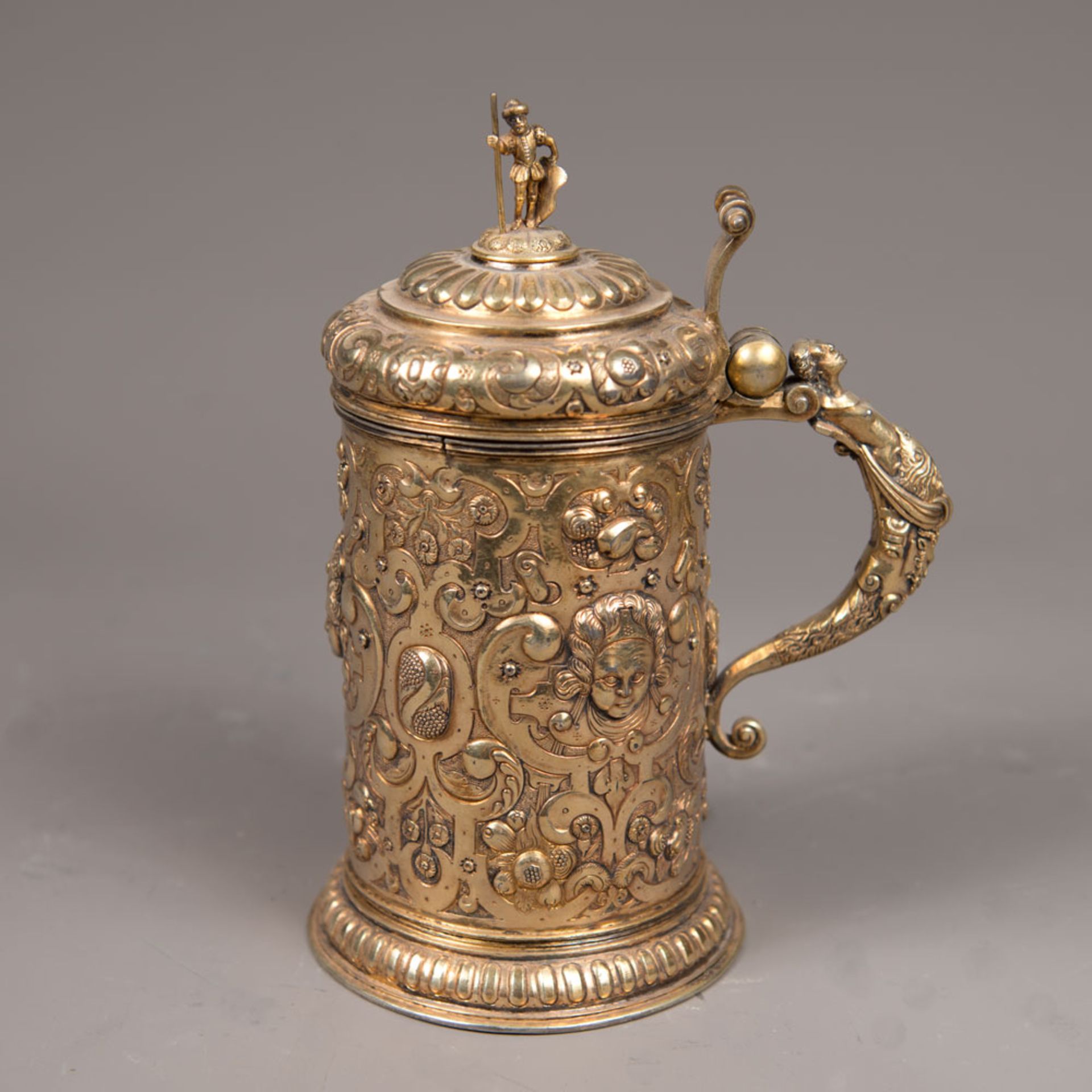 A Transilvanian silver tankard