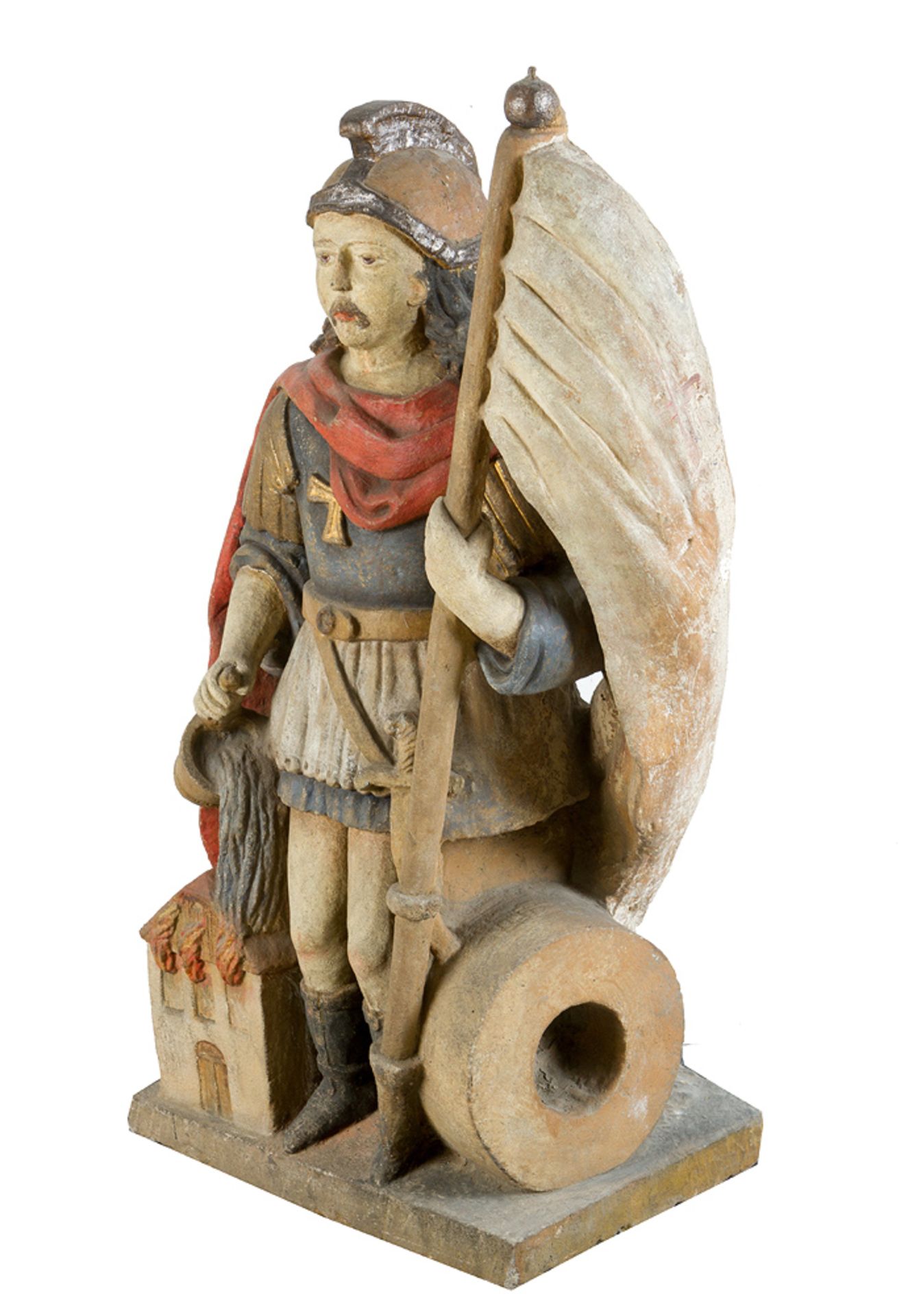 Sculpture of St Florian, protector of homes - Image 3 of 3