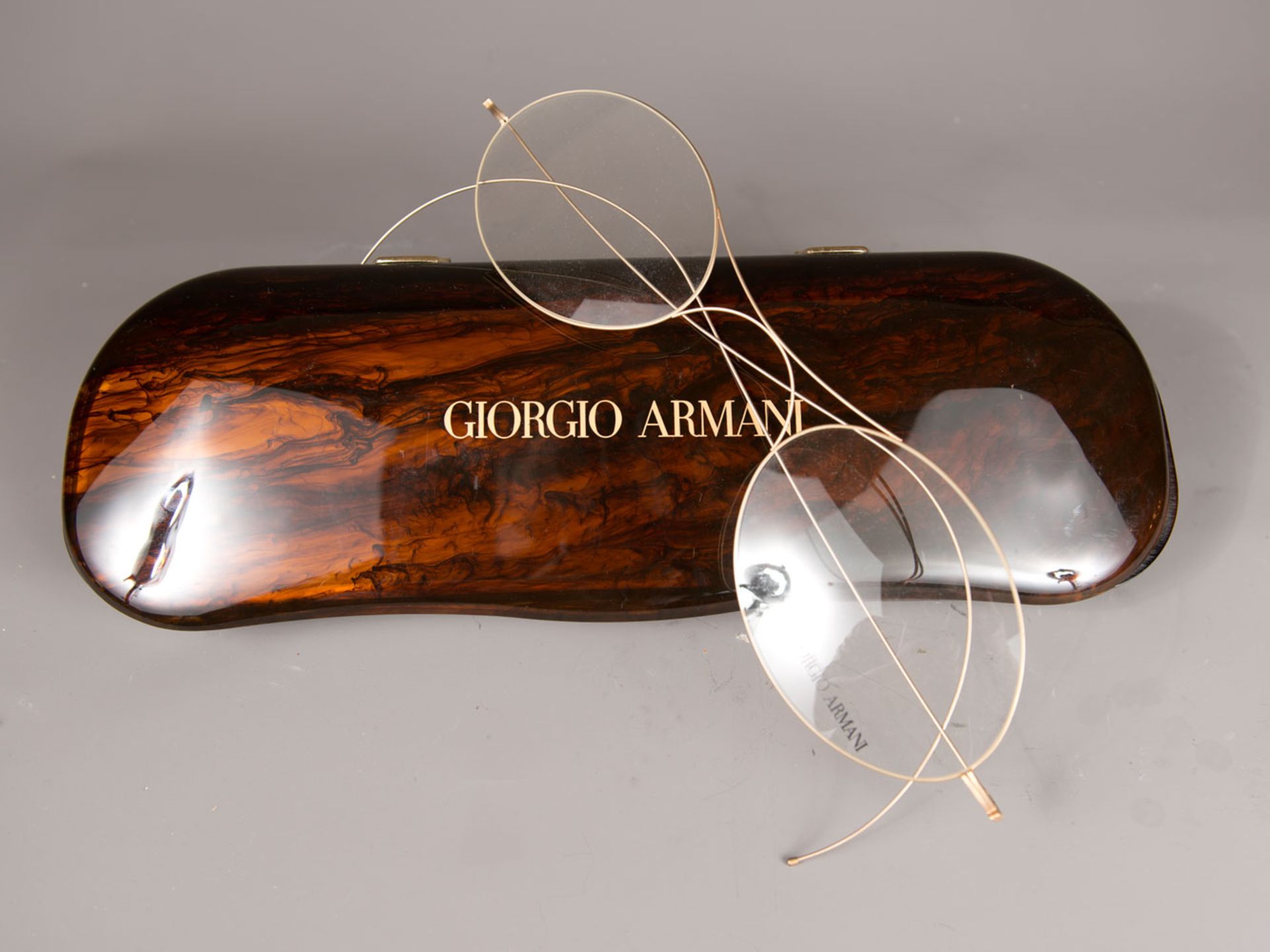 Giorgio Armani show case glasses etui