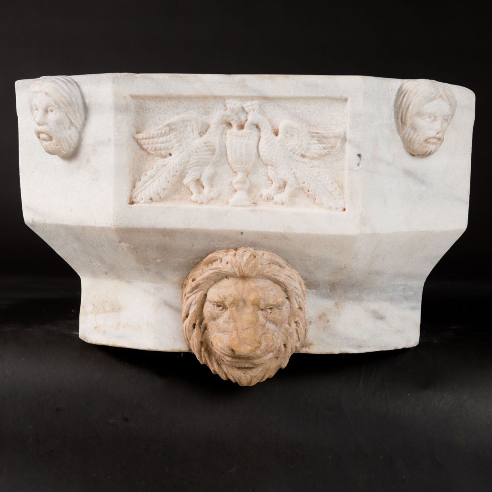 Italian marble basin