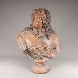 Bronze bust of Louis XIV (1638-1715)