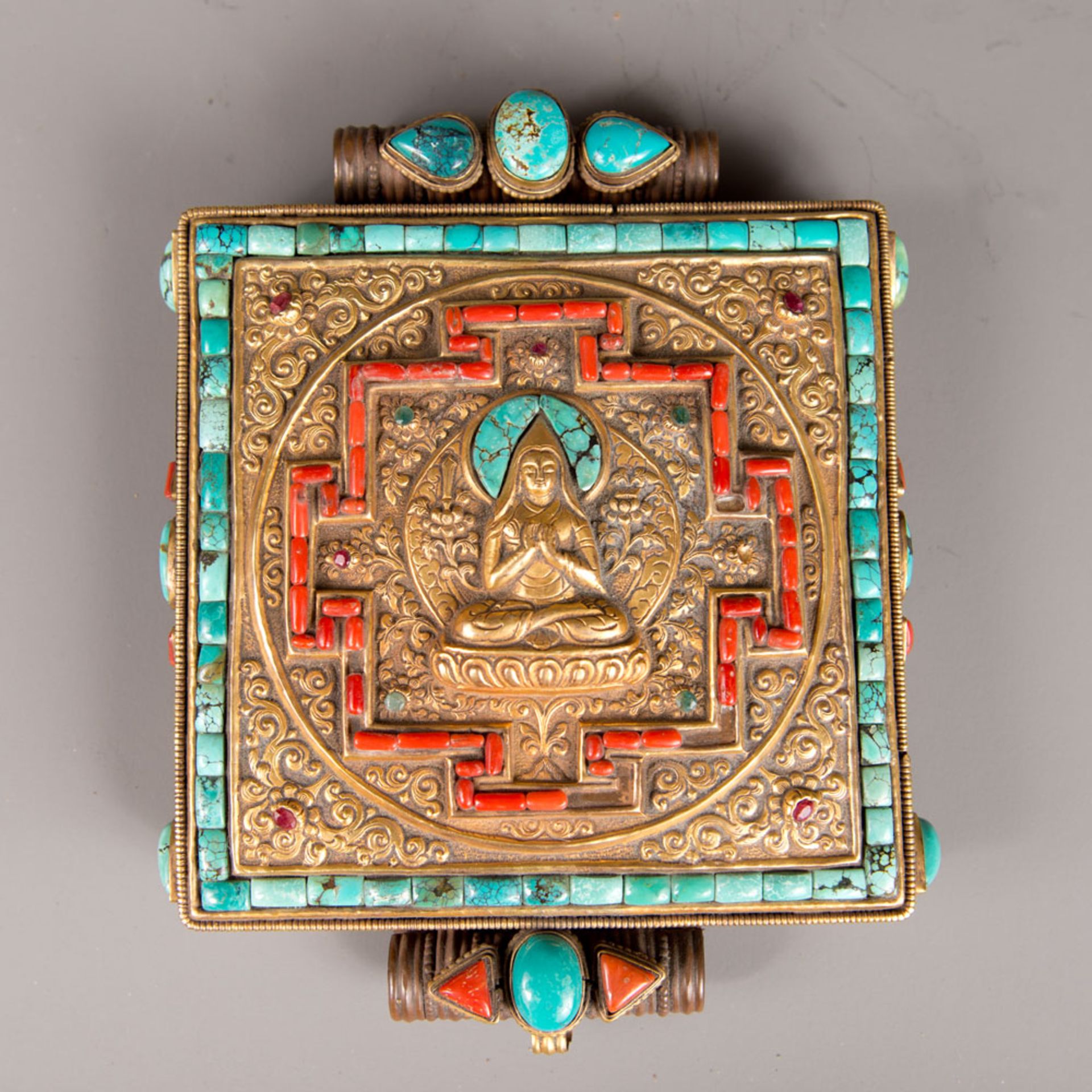 Tibetan reliquary - Image 3 of 3