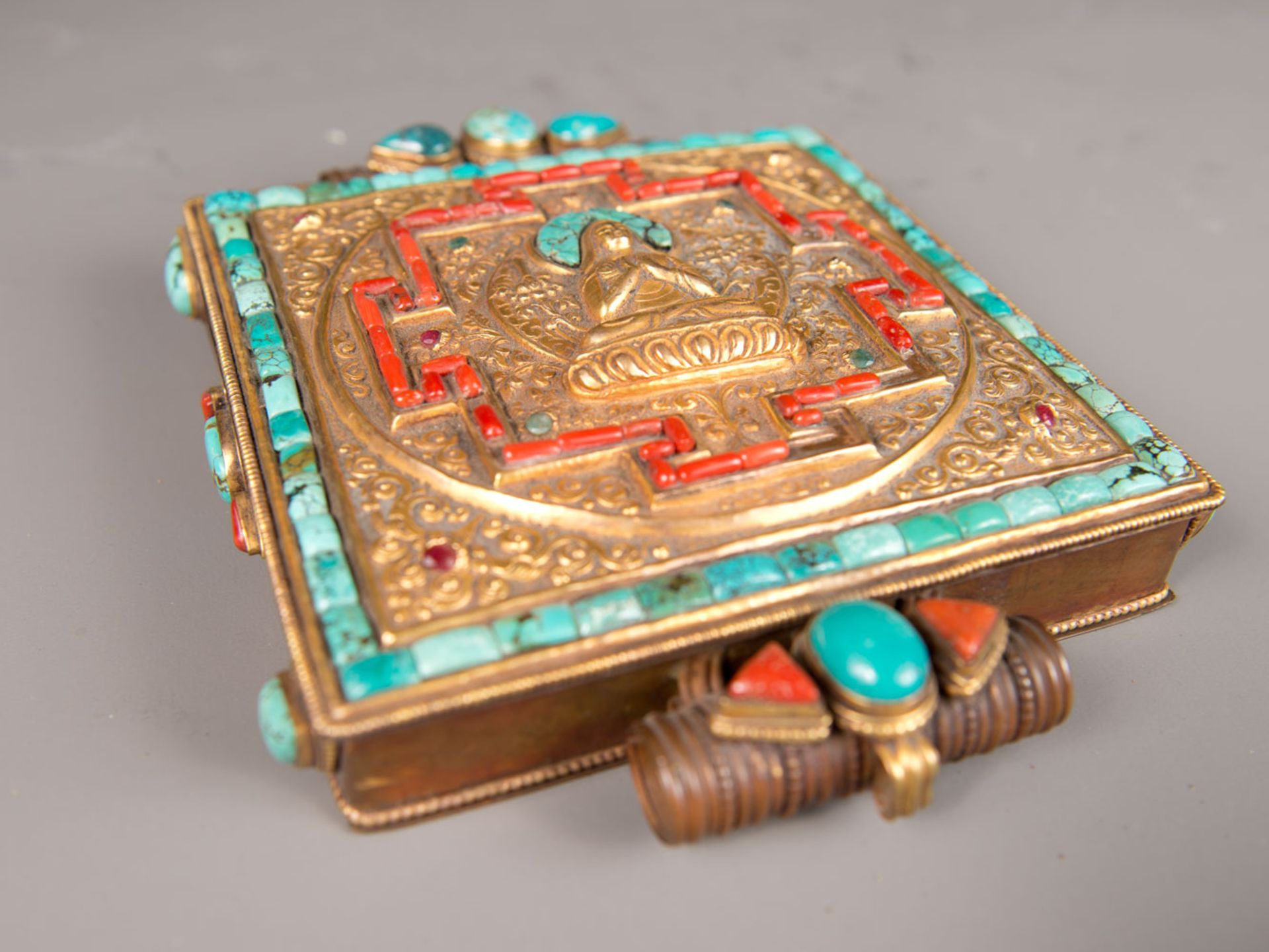 Tibetan reliquary - Image 2 of 3