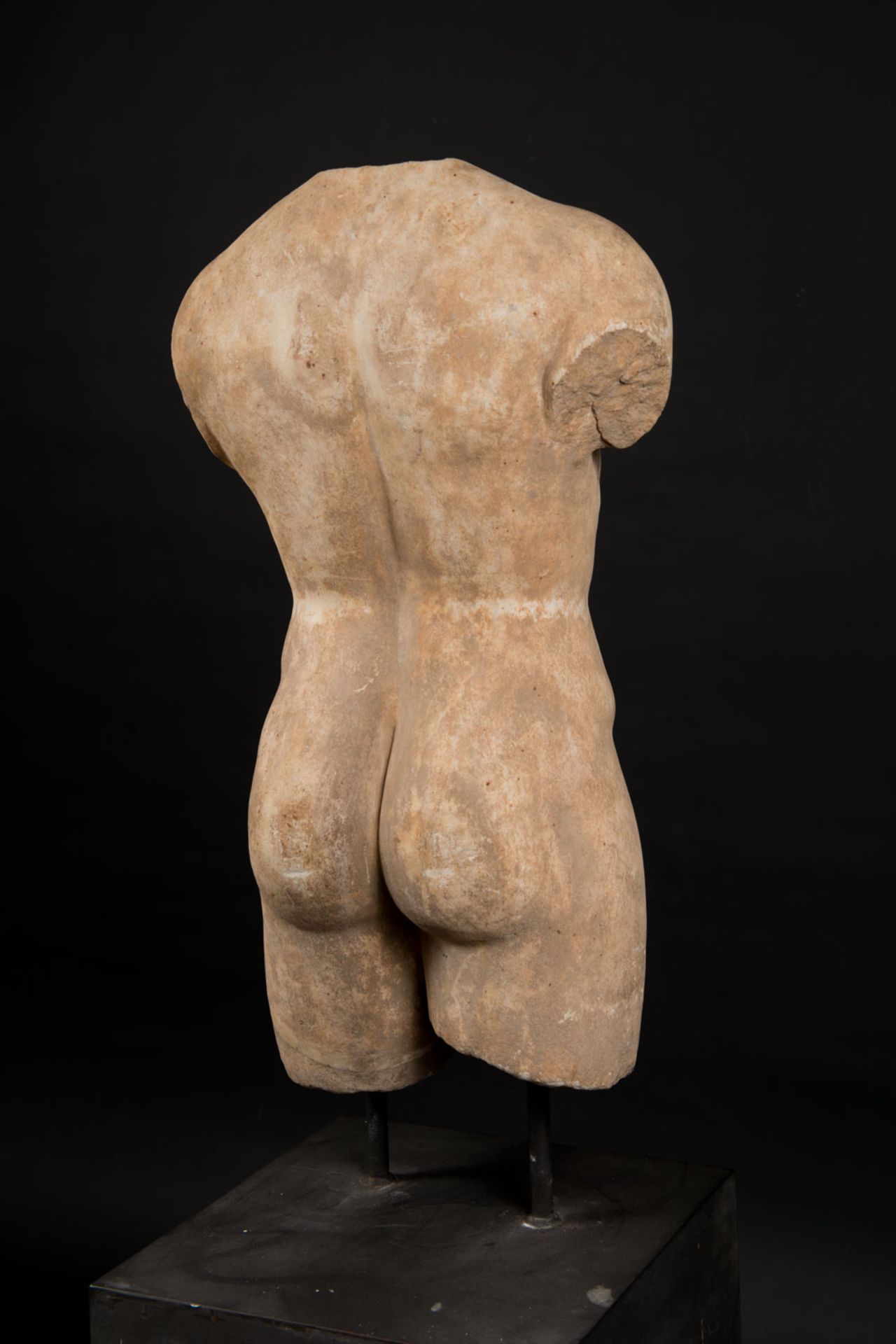 Roman male marble torso - Bild 5 aus 5