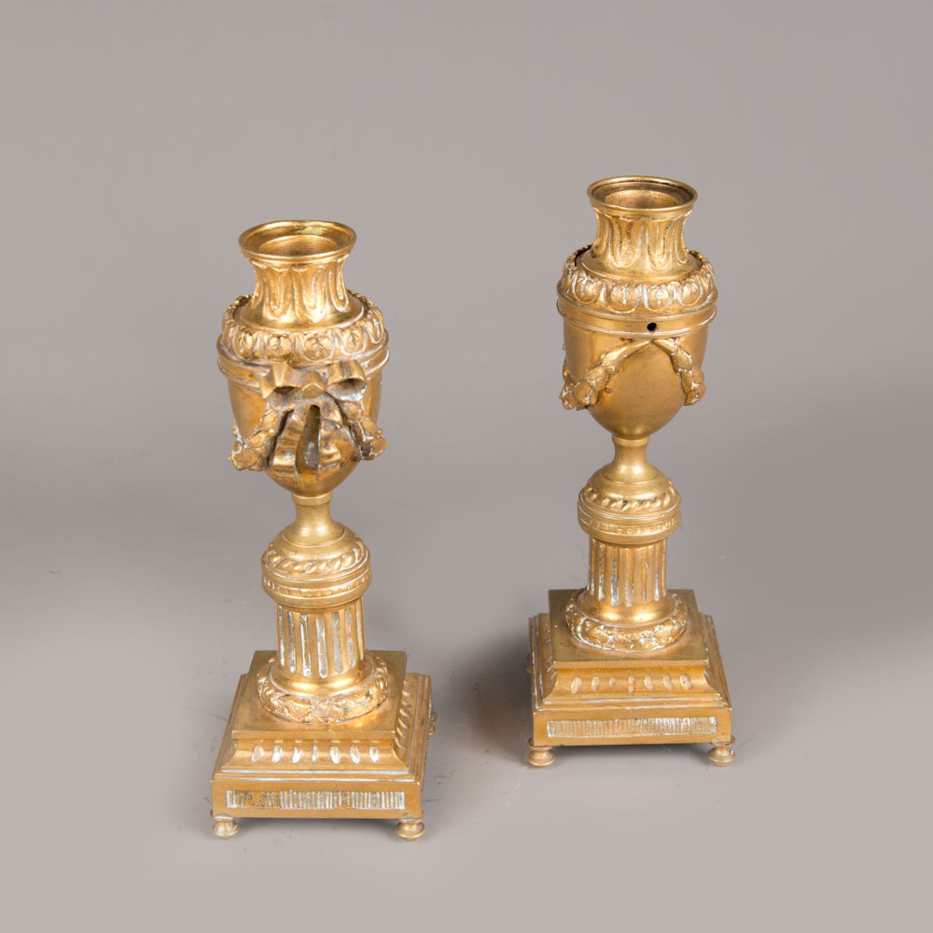 Pair of Transition candle sticks - Image 2 of 3