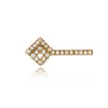 BROCHE EN OR ET DIAMANTS