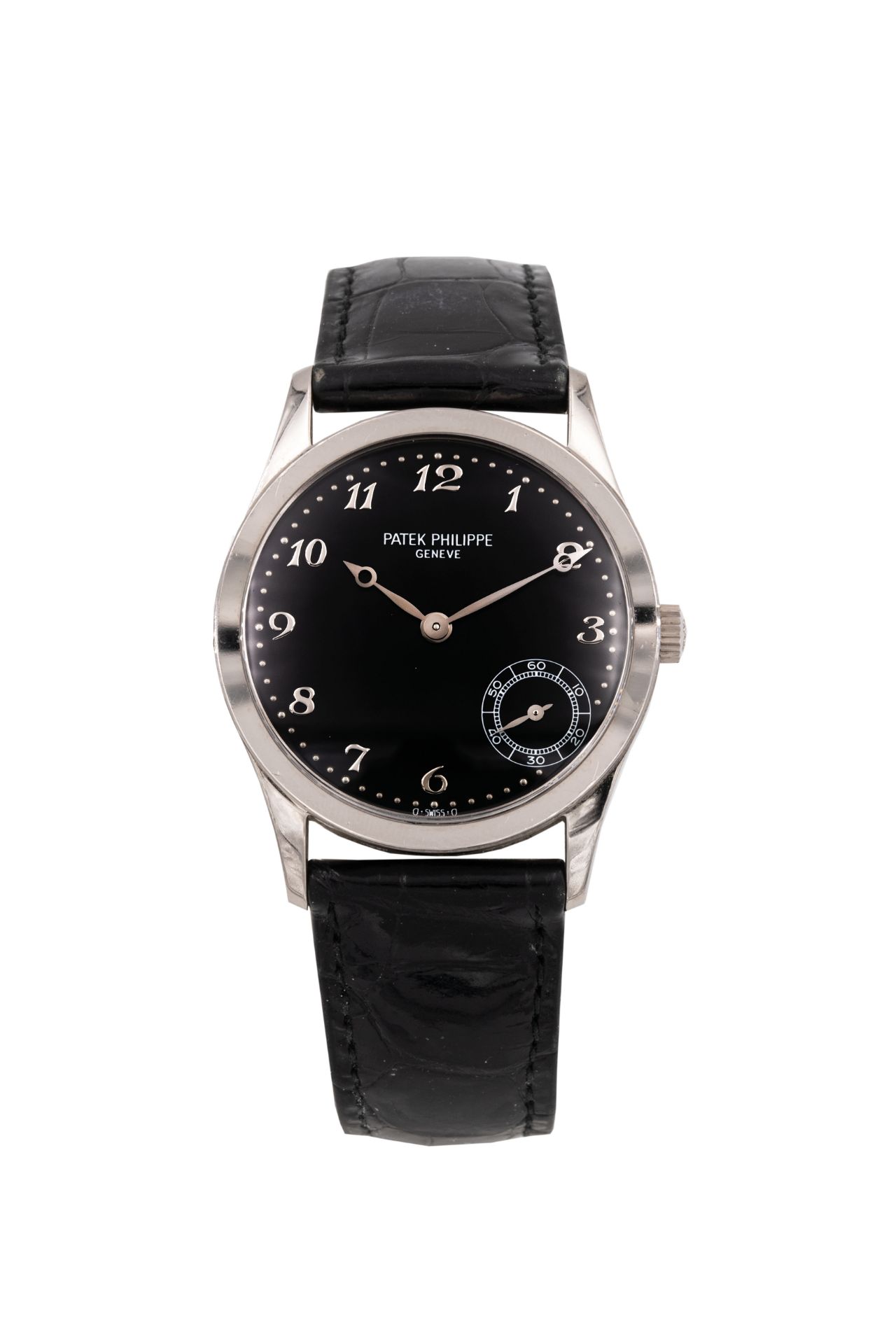 PATEK PHILIPPE CALATRAVA, RÈF 240/161, OR BLANC - Vers 1990