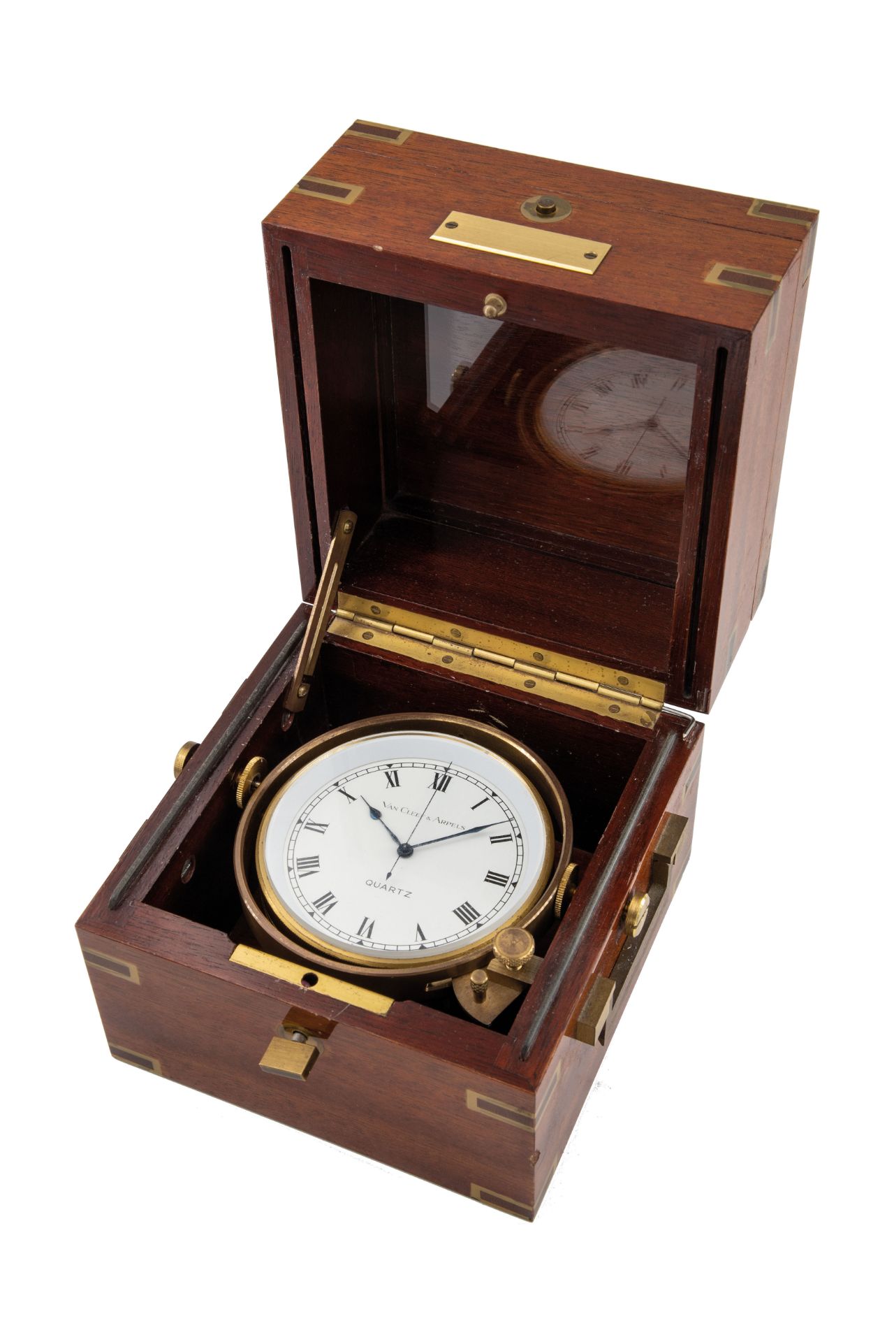 VAN CLEEF & ARPELS, HORLOGE DE BUREAU POUR BATEAU