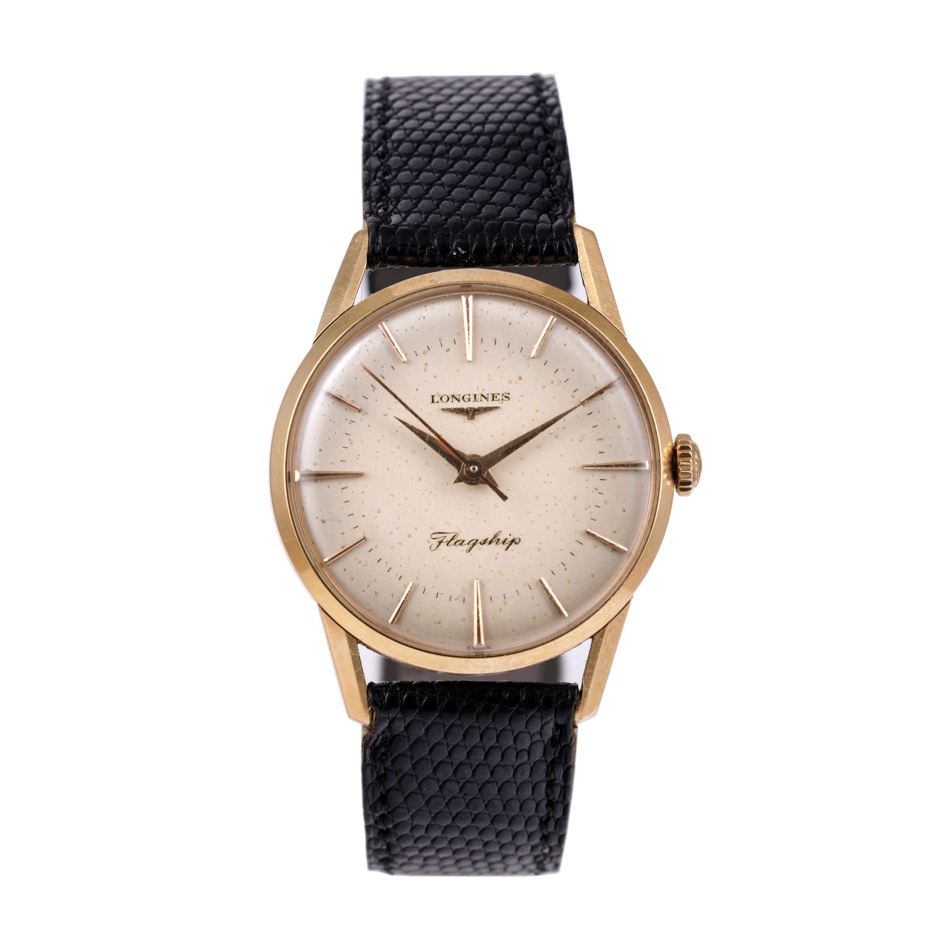 LONGINES FLAGSHIP - MONTRE-BRACELET EN OR, REF. 403 - VERS 1957