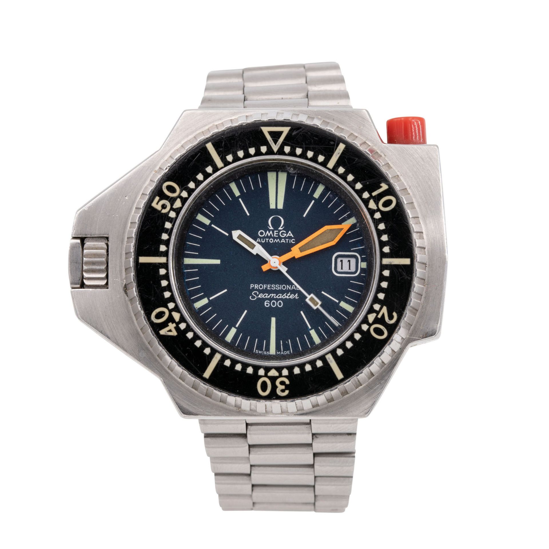 OMEGA PROFESSIONAL SEAMASTER 600 'PLORPROF' VINTAGE, ACIER - Vers 1982