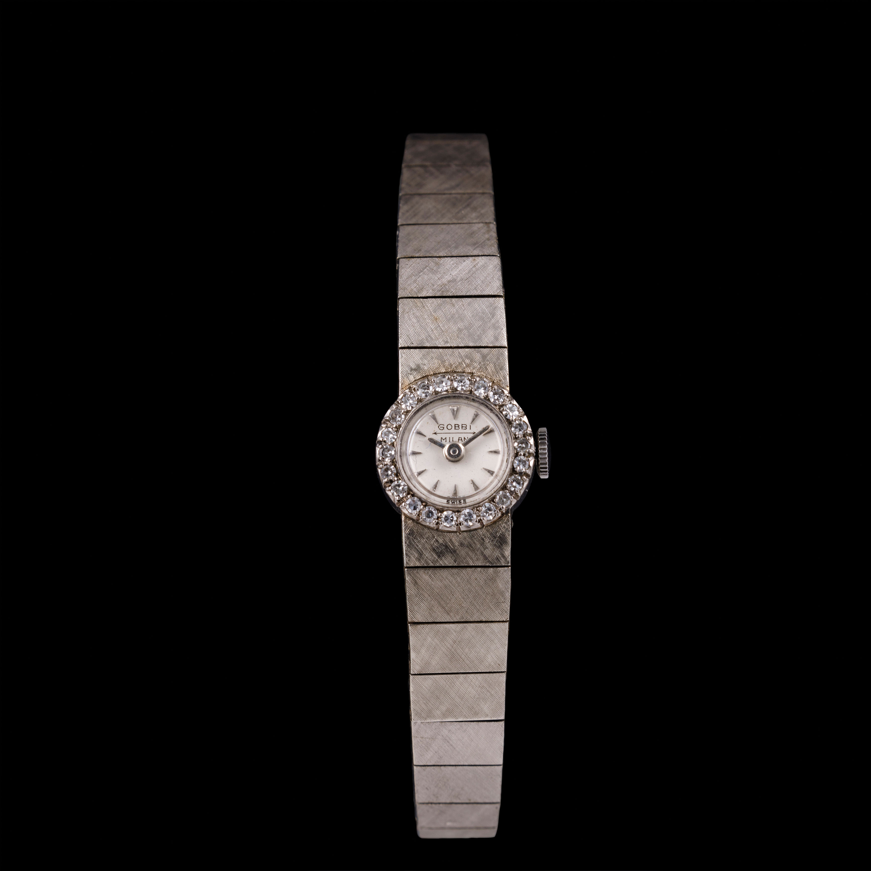 GOBBI MILANO - MONTRE-BRACELET EN OR BLANC - VERS 1965 - Image 3 of 3