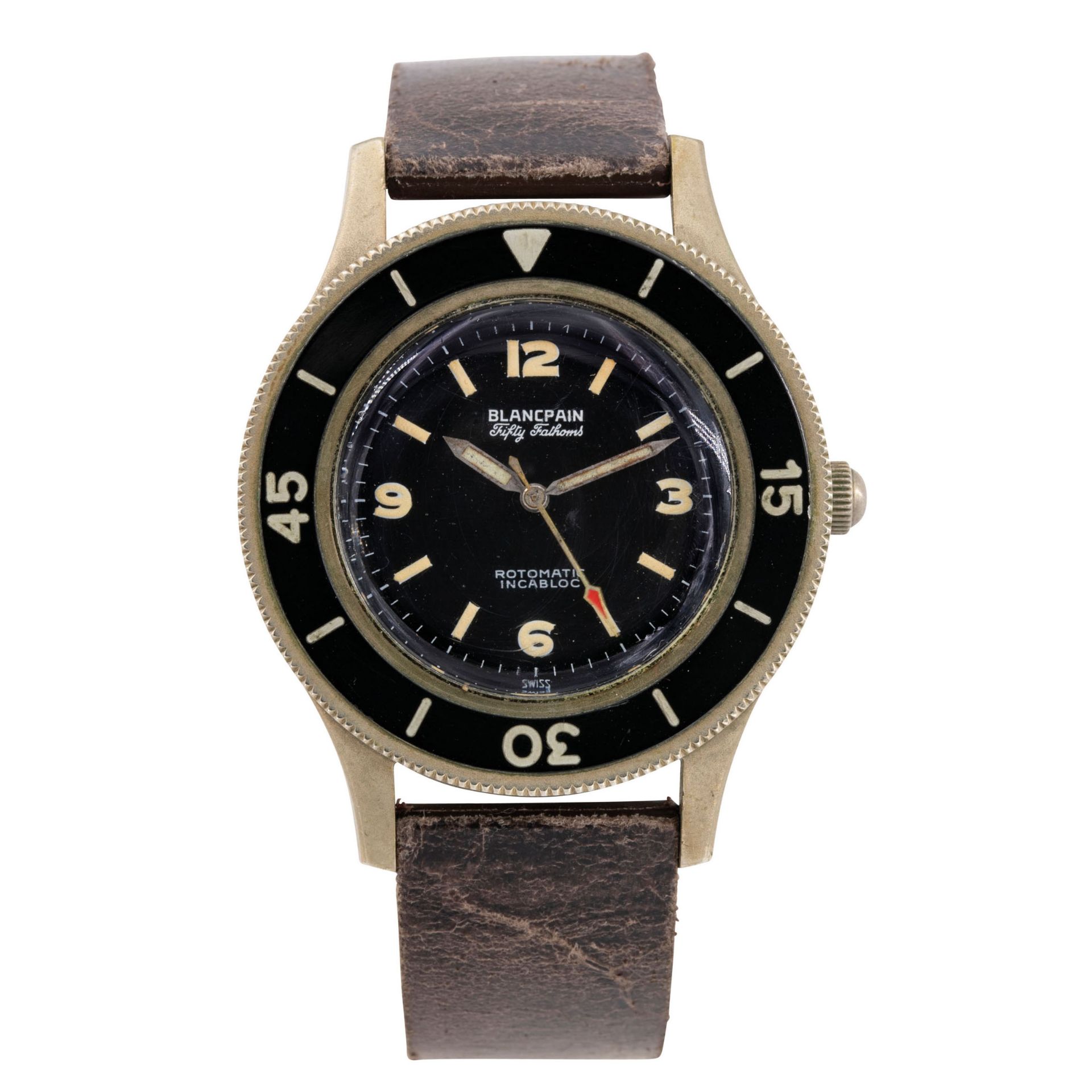 BLANCPAIN FIFTY FATHOMS, RÈF 3234, ACIER - Vers 1960