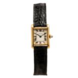 CARTIER TANK LOUIS CARTIER, MONTRE EN OR, VERS 1970