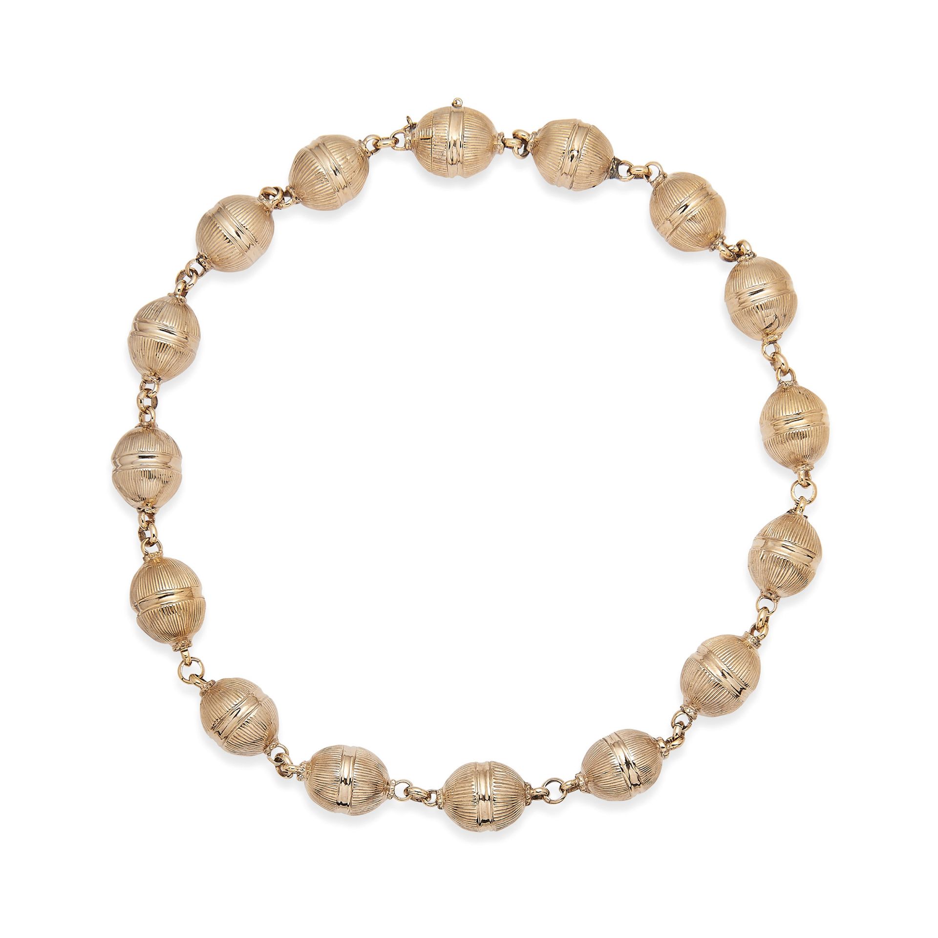 COLLIER « CHIACCHIERA » EN OR, VERS 1950