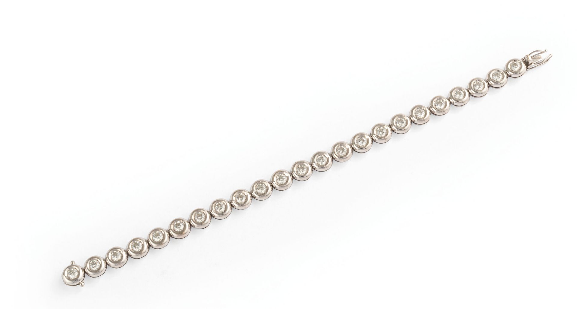 BRACELET TENNIS EN OR ET DIAMANTS