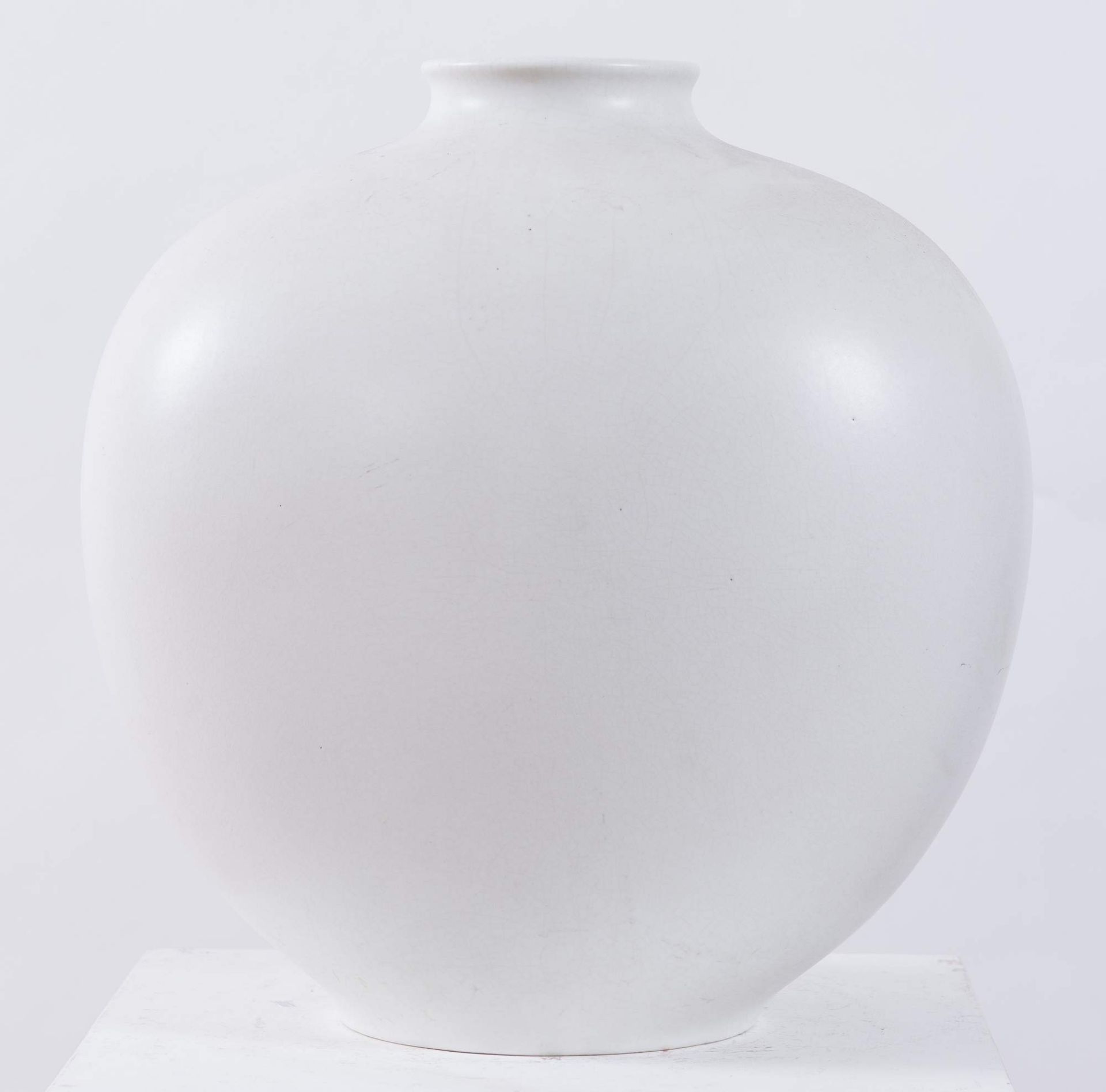 RICHARD GINORI - SAN CRISTOFORO (Ponti/Gariboldi), anni '40 del XX secolo. Vaso in ceramica con - Bild 3 aus 4