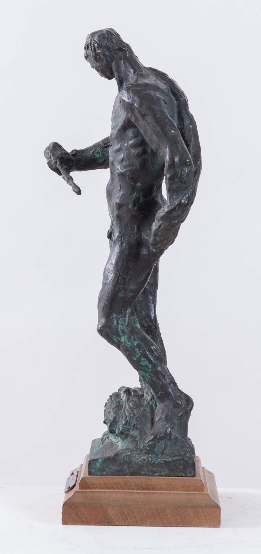 MARINO MARINI (Pistoia 1901 – Viareggio 1980), attr. "David". Scultura in bronzo. Cm (senza - Bild 4 aus 4