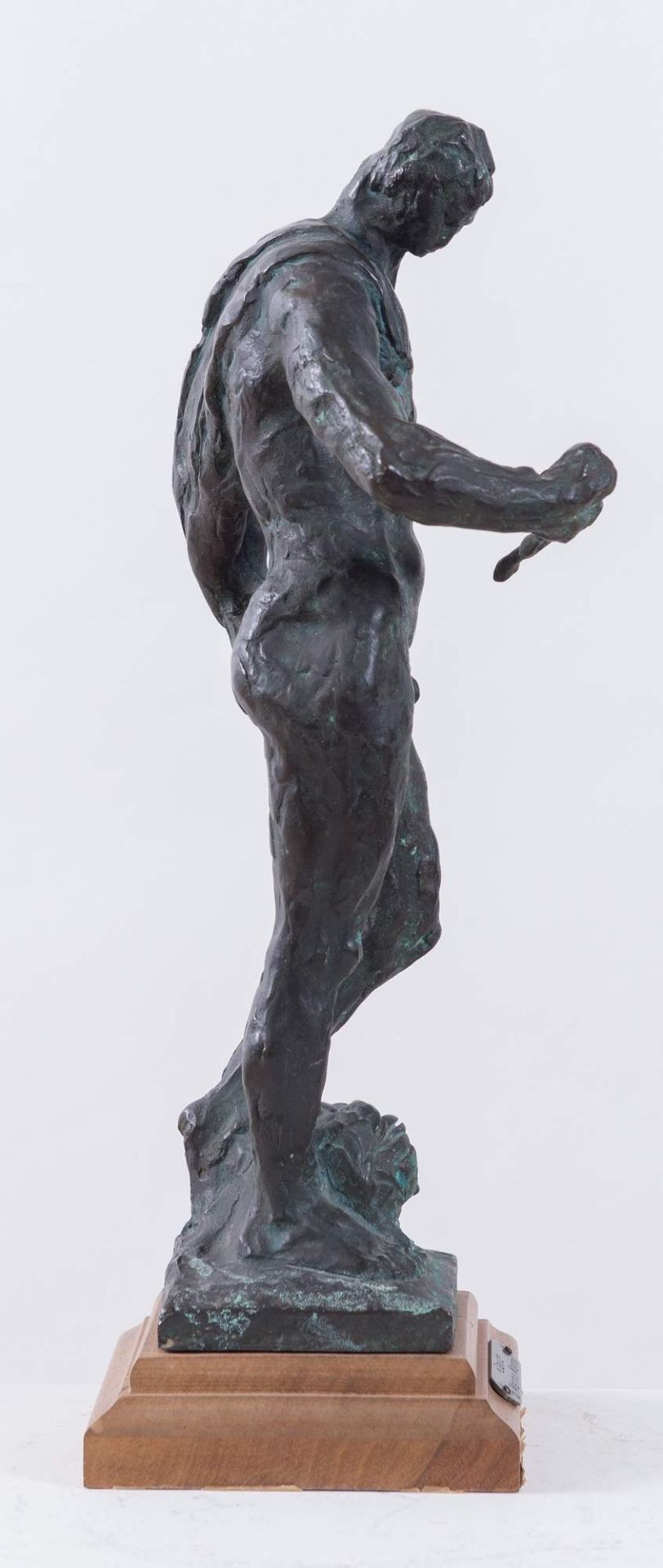 MARINO MARINI (Pistoia 1901 – Viareggio 1980), attr. "David". Scultura in bronzo. Cm (senza - Bild 2 aus 4