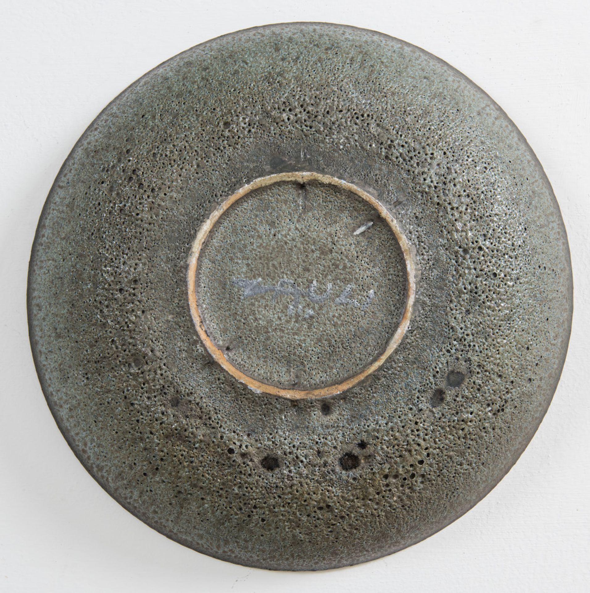 CARLO ZAULI, attr. Coppia di due piatti in ceramica policroma. Rispettivamente di diametro: cm 30,5  - Bild 3 aus 6